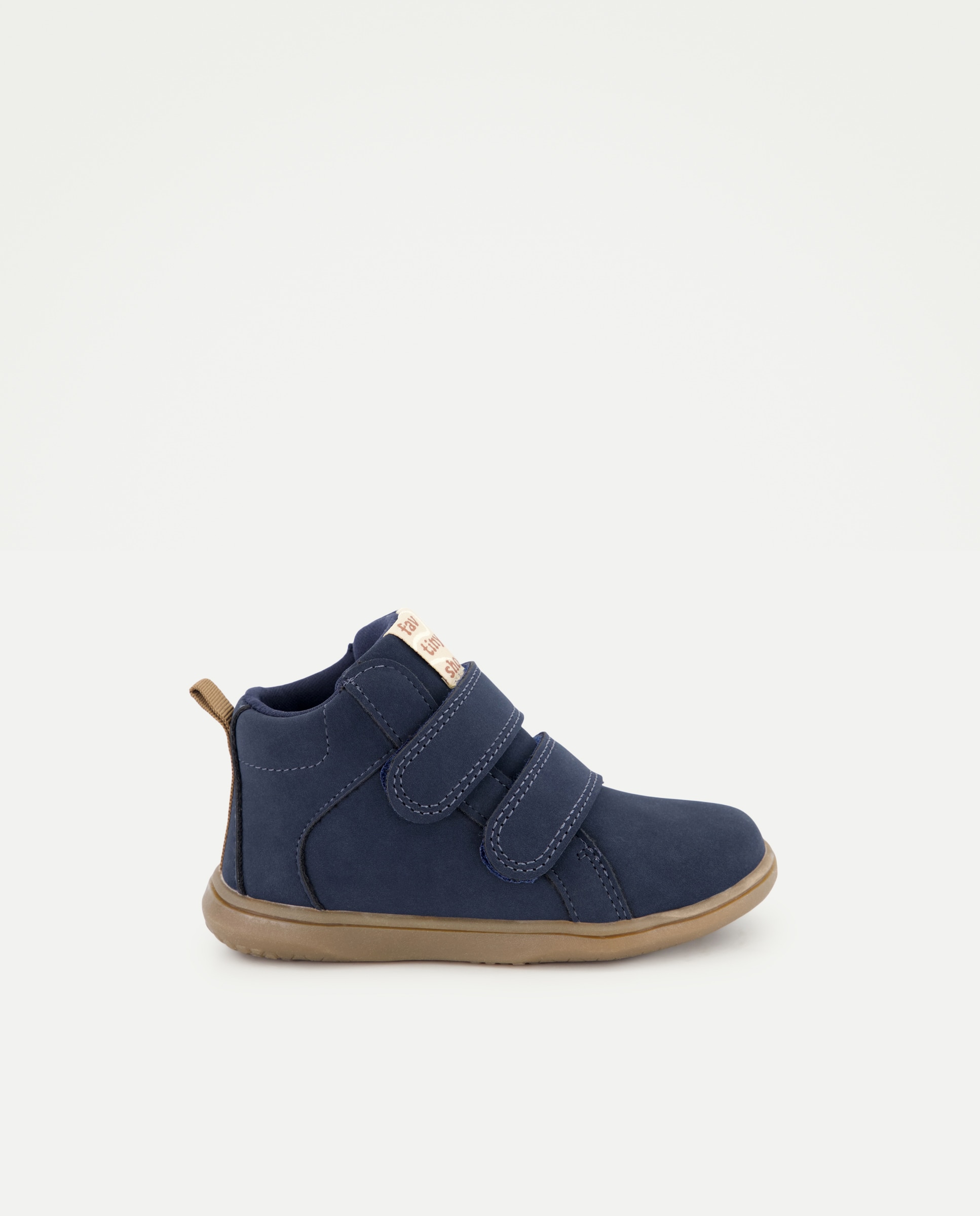 Imagen 0 de Botines de bebé con doble velcro Azul marino