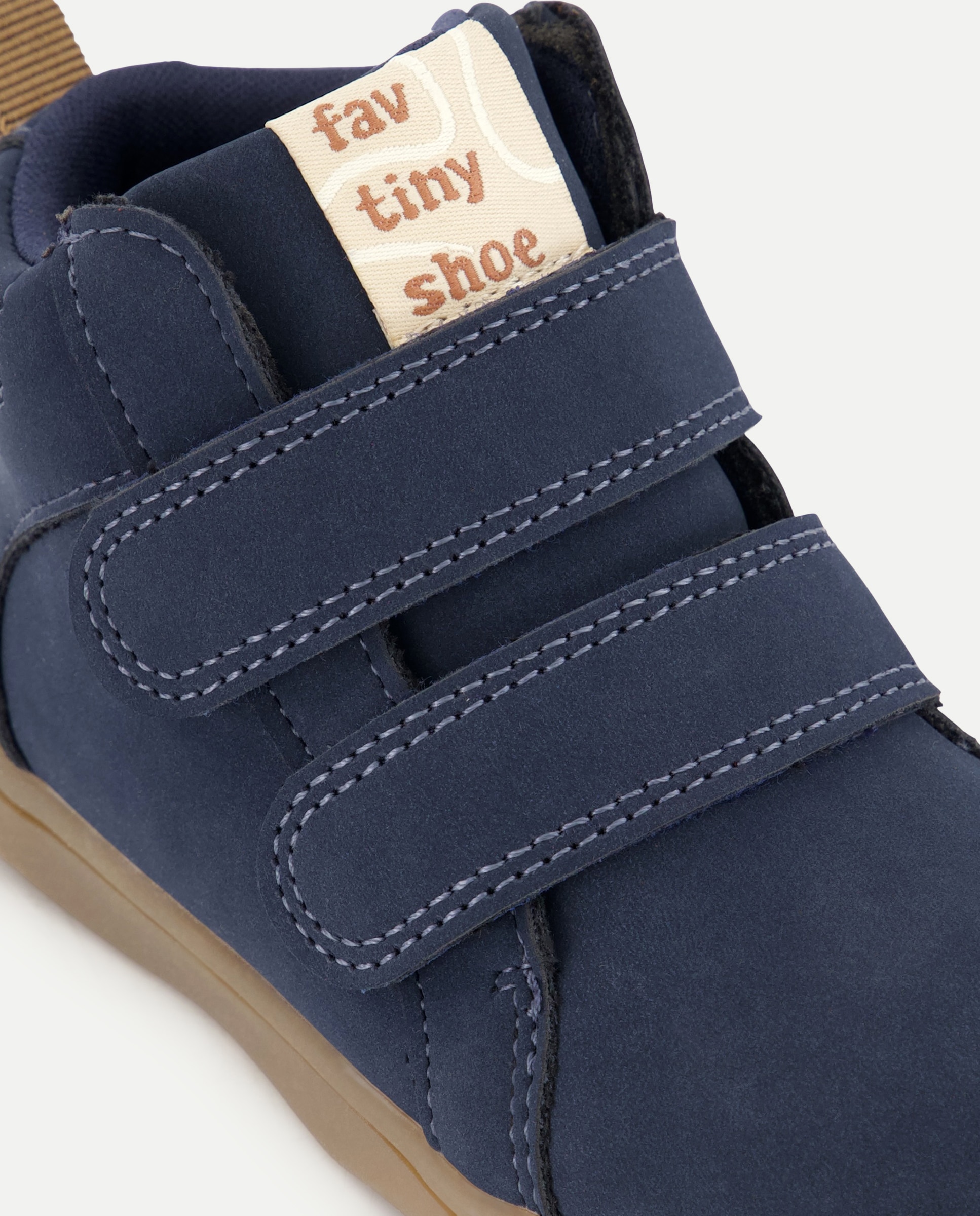 Botines de bebé con doble velcro - Baby El Corte Inglés - Azul marino Azul marino-5