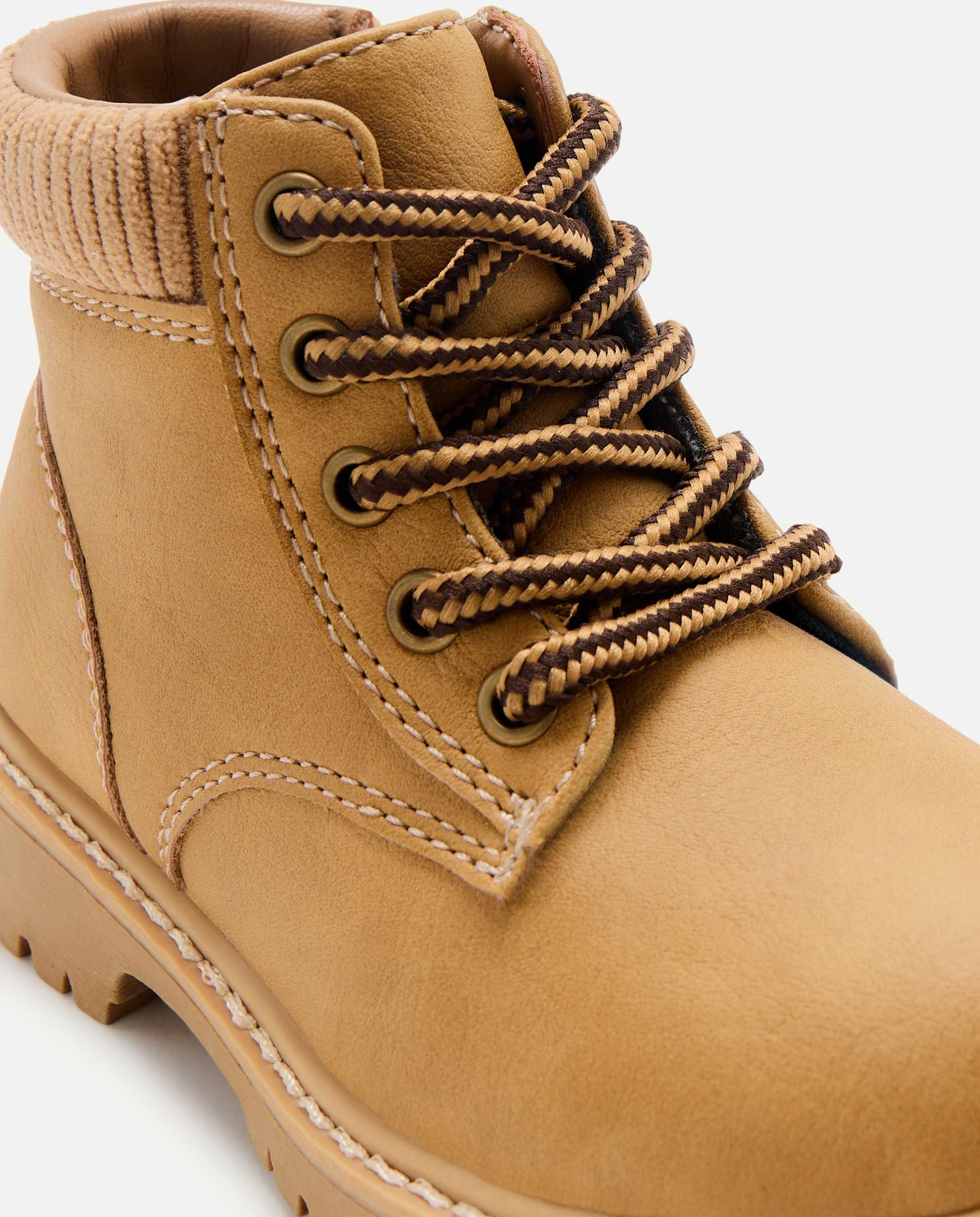 Botas tipo montaña de bebé con cordones - Baby El Corte Inglés - 730 Camel 730 Camel-5