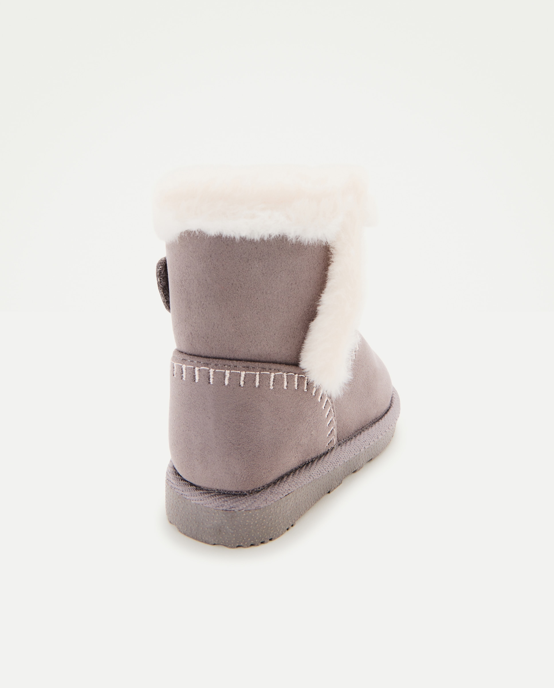 Bota australiana de bebé niño con cierre adherente - Baby El Corte Inglés - Gris claro Gris claro-3