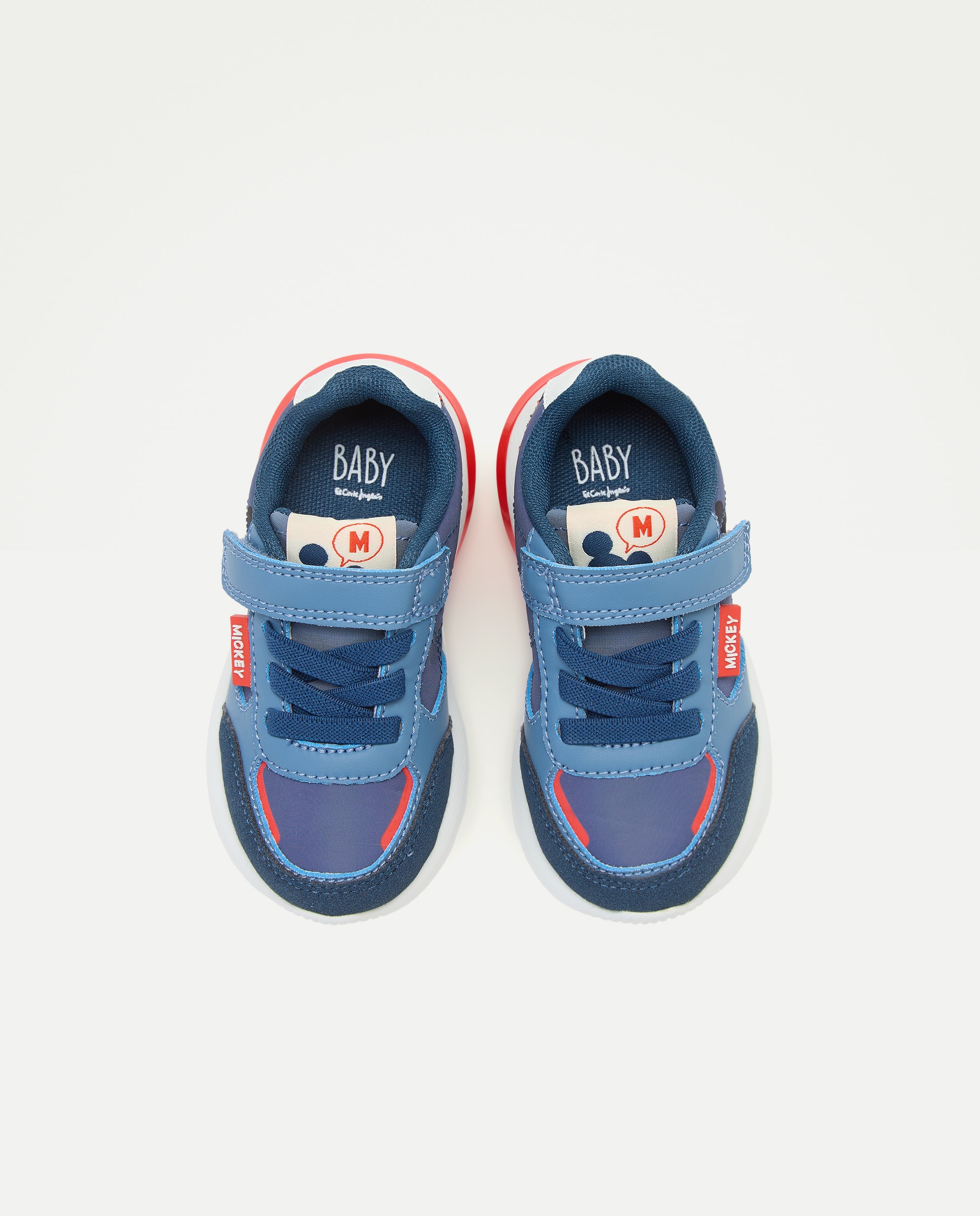 Sapatilhas Desportivas de Bebé Mickey Baby El Corte Inglés Azul-marinho-4