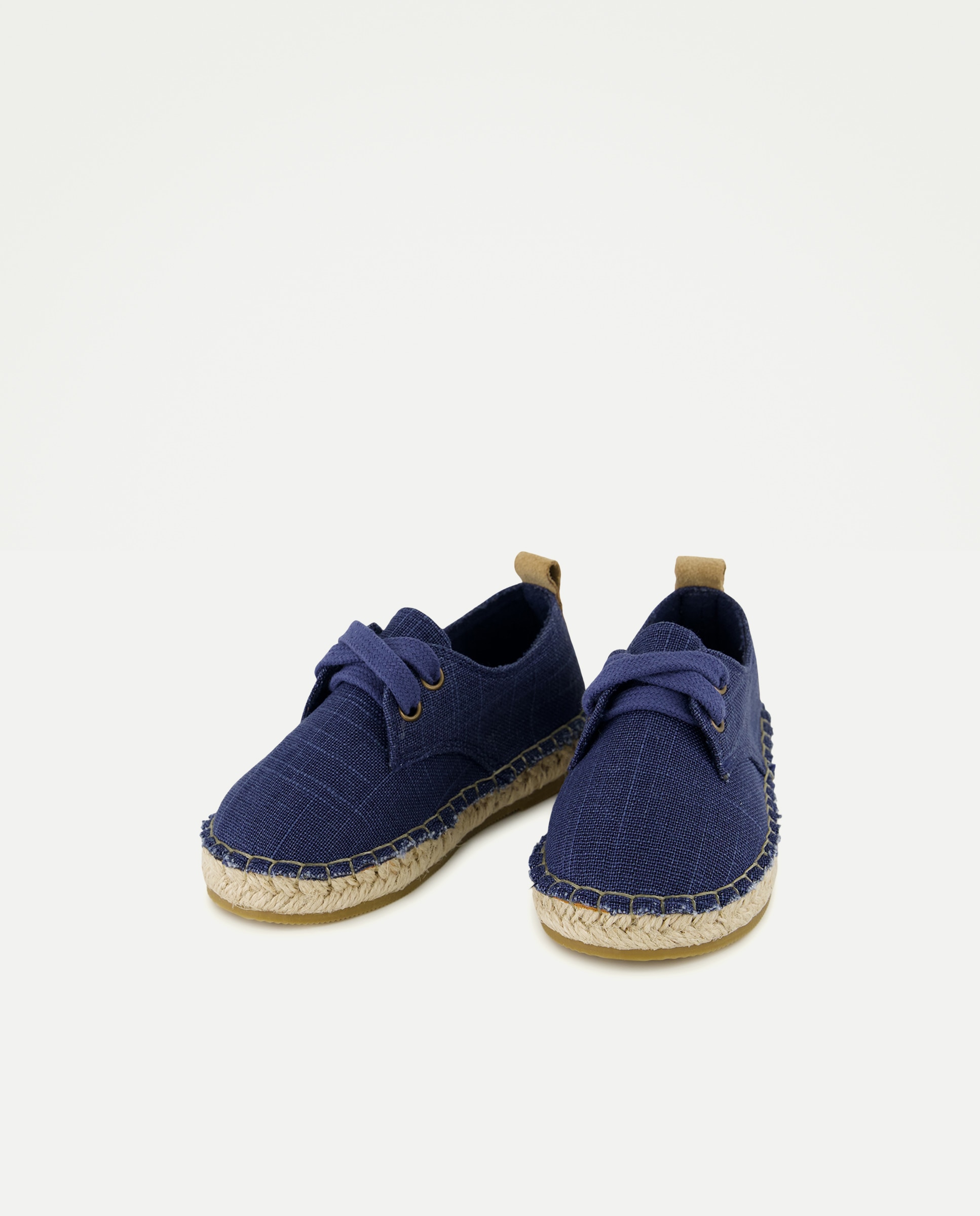 Alpercatas Tipo Bluchers de Bebé em Juta Cosida Coconut El Corte Inglés Azul-marinho-2