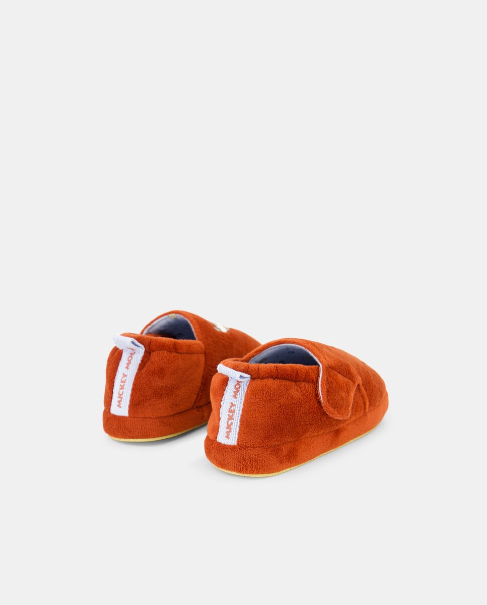 Pantufas de Bebé com Fantasia do Mickey 600 Vermelho-3