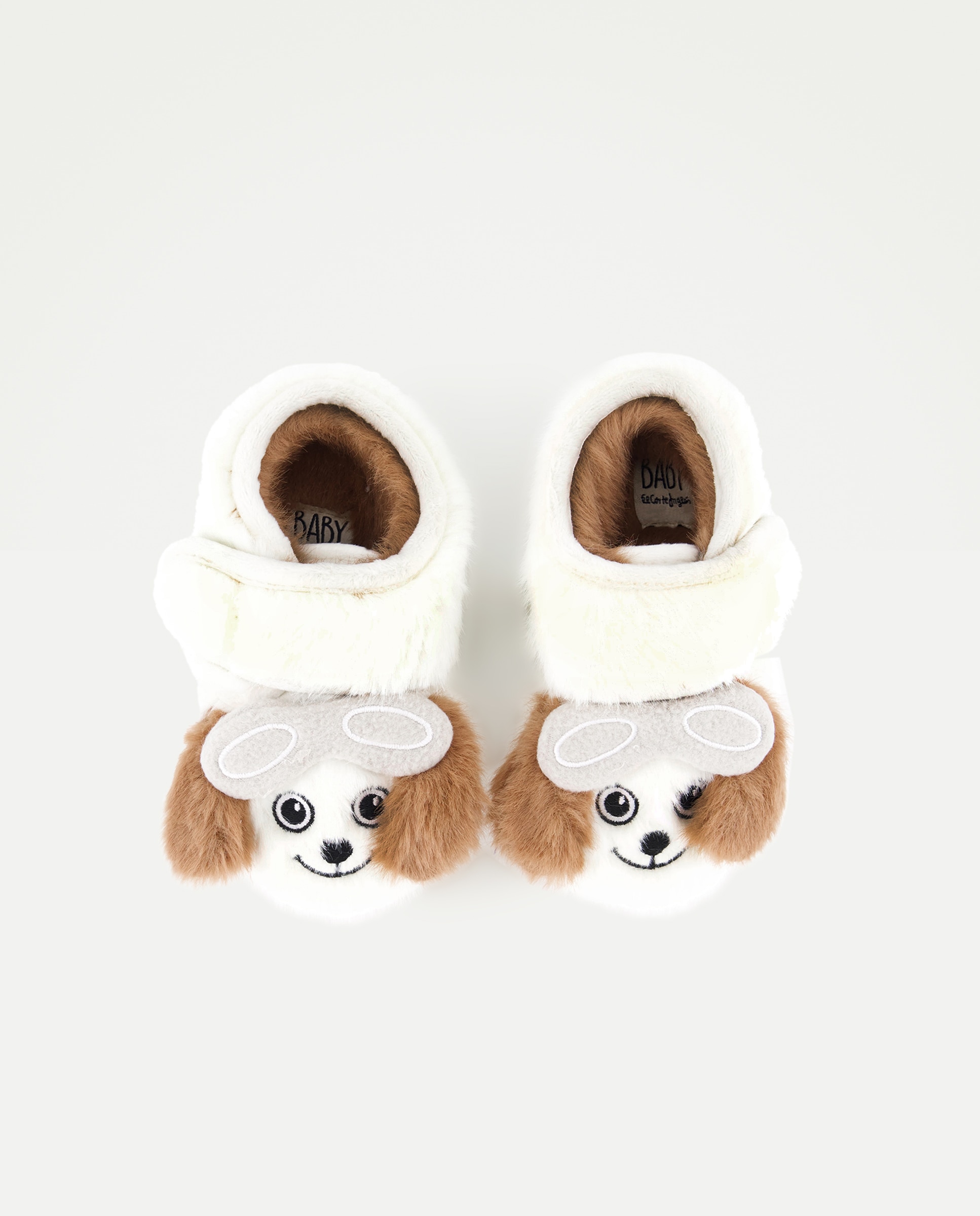 Pantufas Cão com Pelo Baby El Corte Inglés 120 Cru-4
