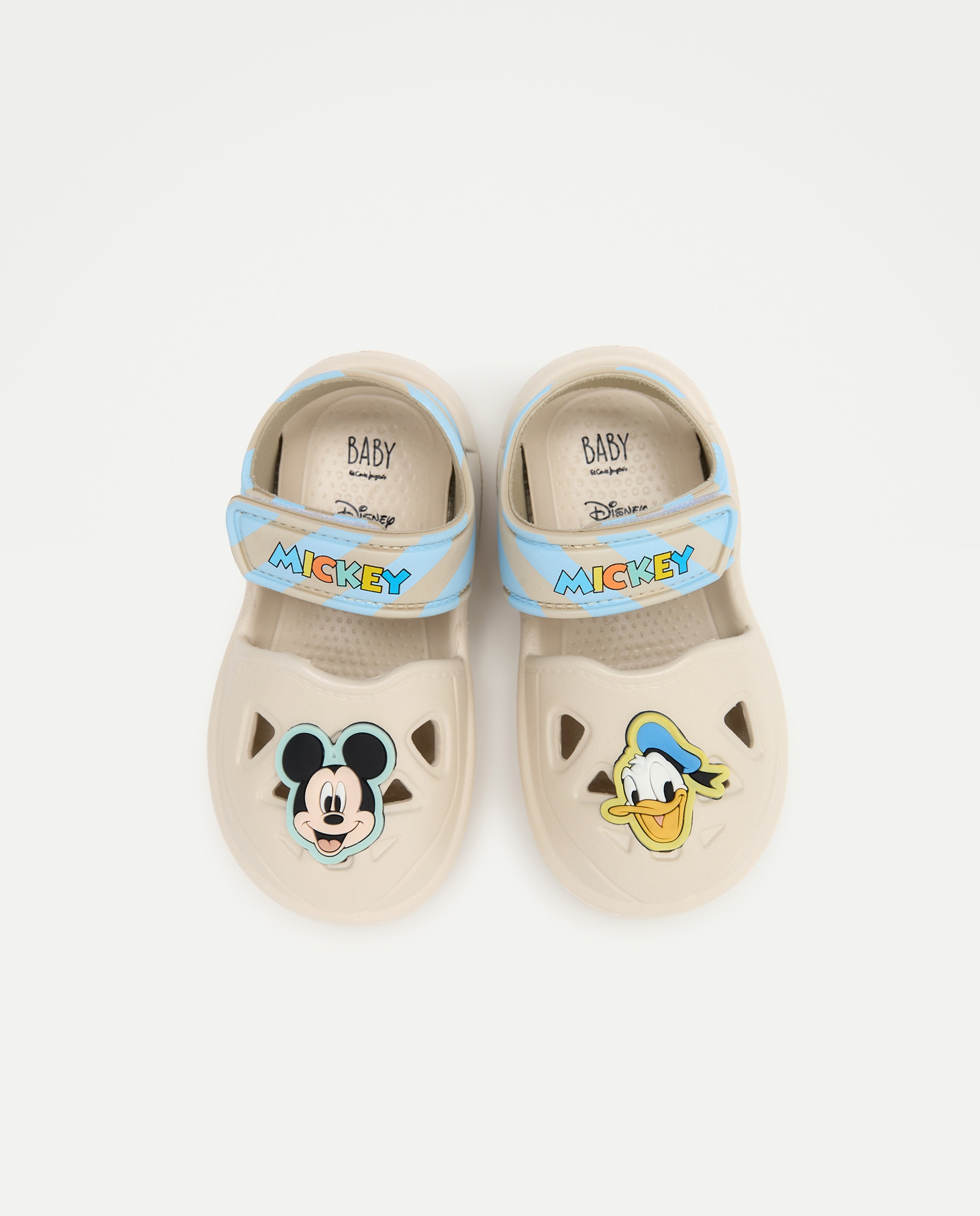 Mules de Banho com Velcro Mickey & Donald Baby El Corte Inglés Torrado-4