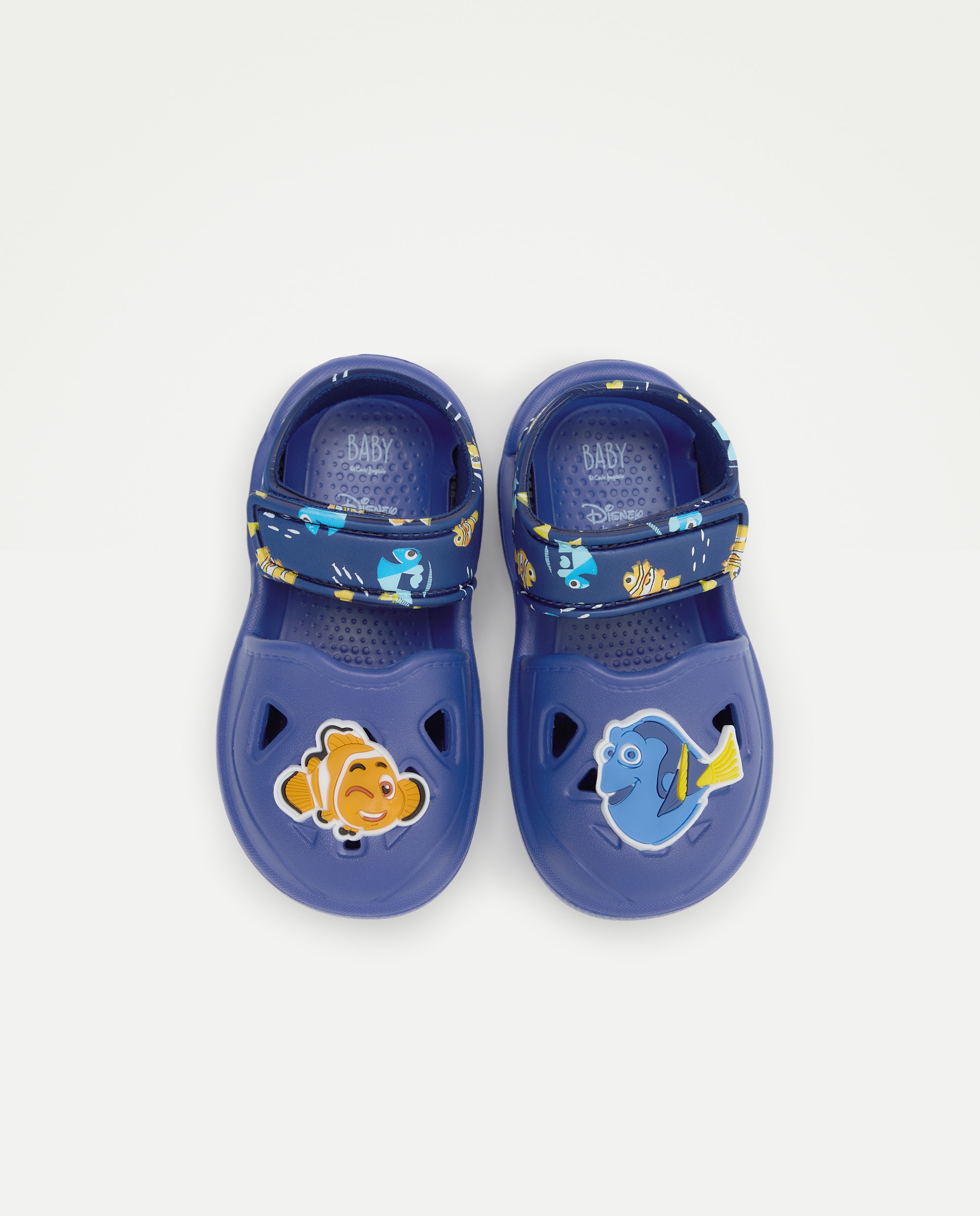 Mules de Banho com Velcro Mickey & Donald Baby El Corte Inglés 400 Azul-4