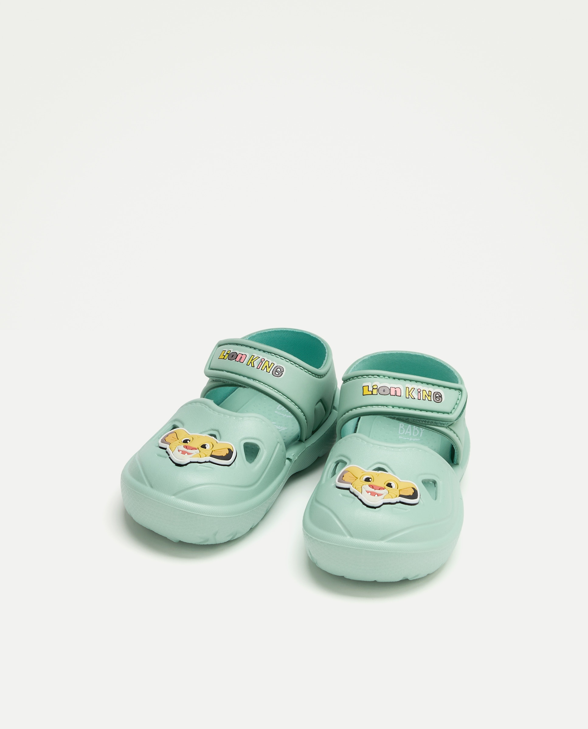 Mules de Velcro O Rei Leão Baby El Corte Inglés Verde-2