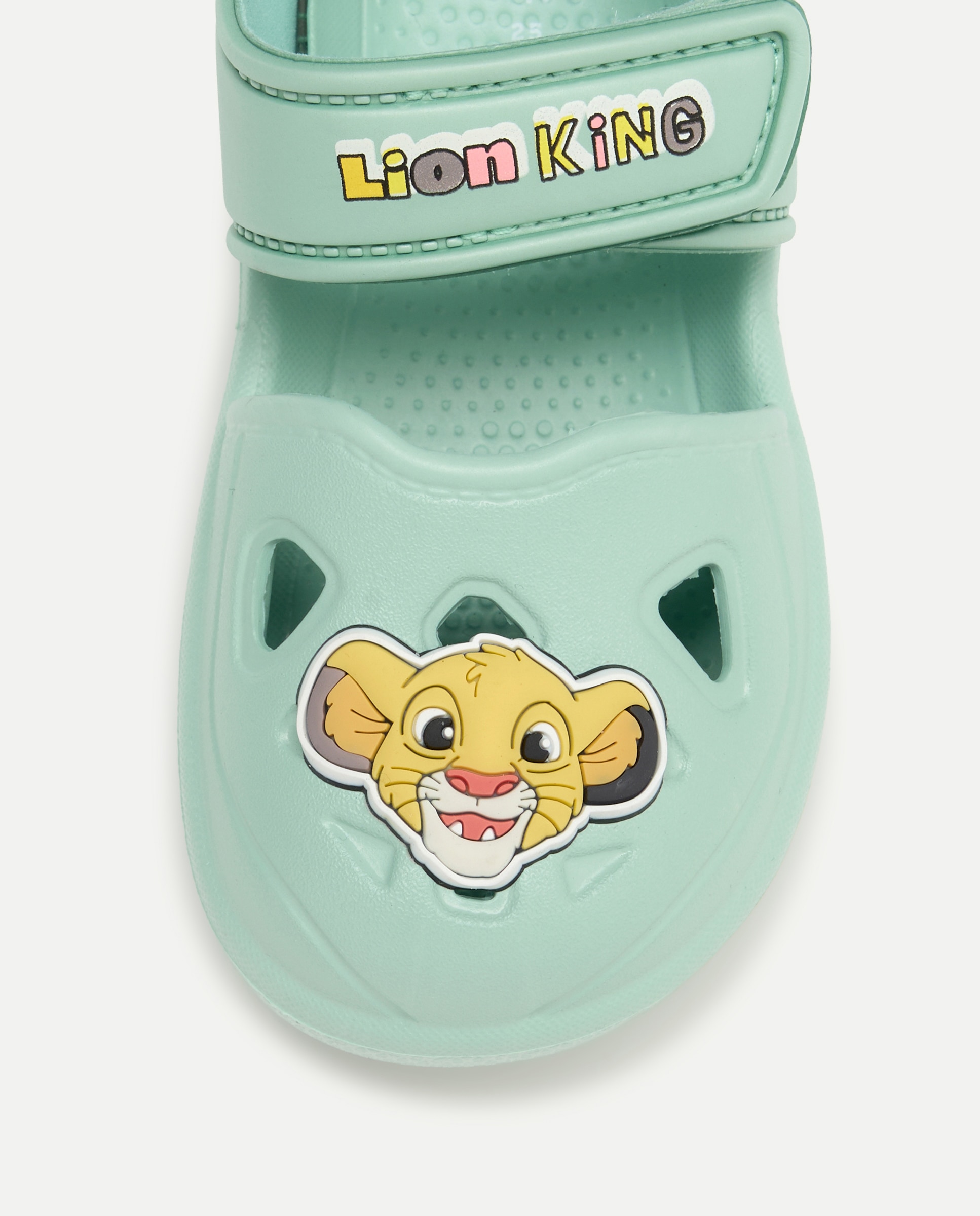 Mules de Velcro O Rei Leão Baby El Corte Inglés Verde-5