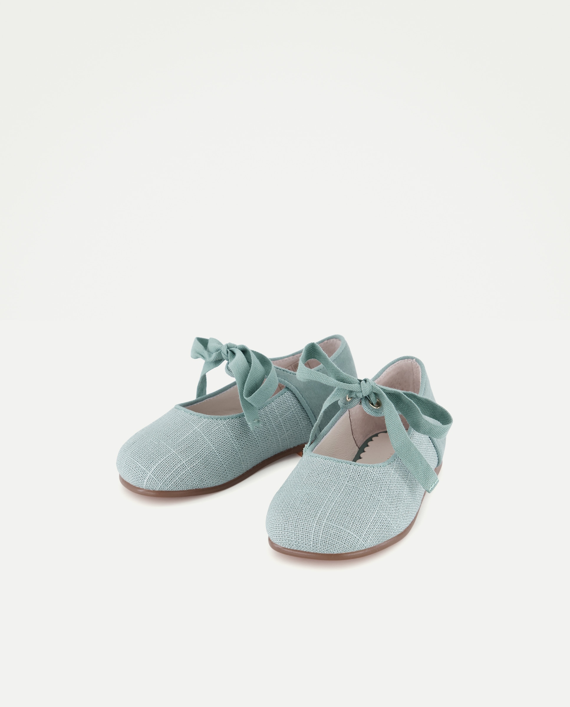 Merceditas en piel de bebé niña - Coconut El Corte Inglés - 200 Rosa Verde-2