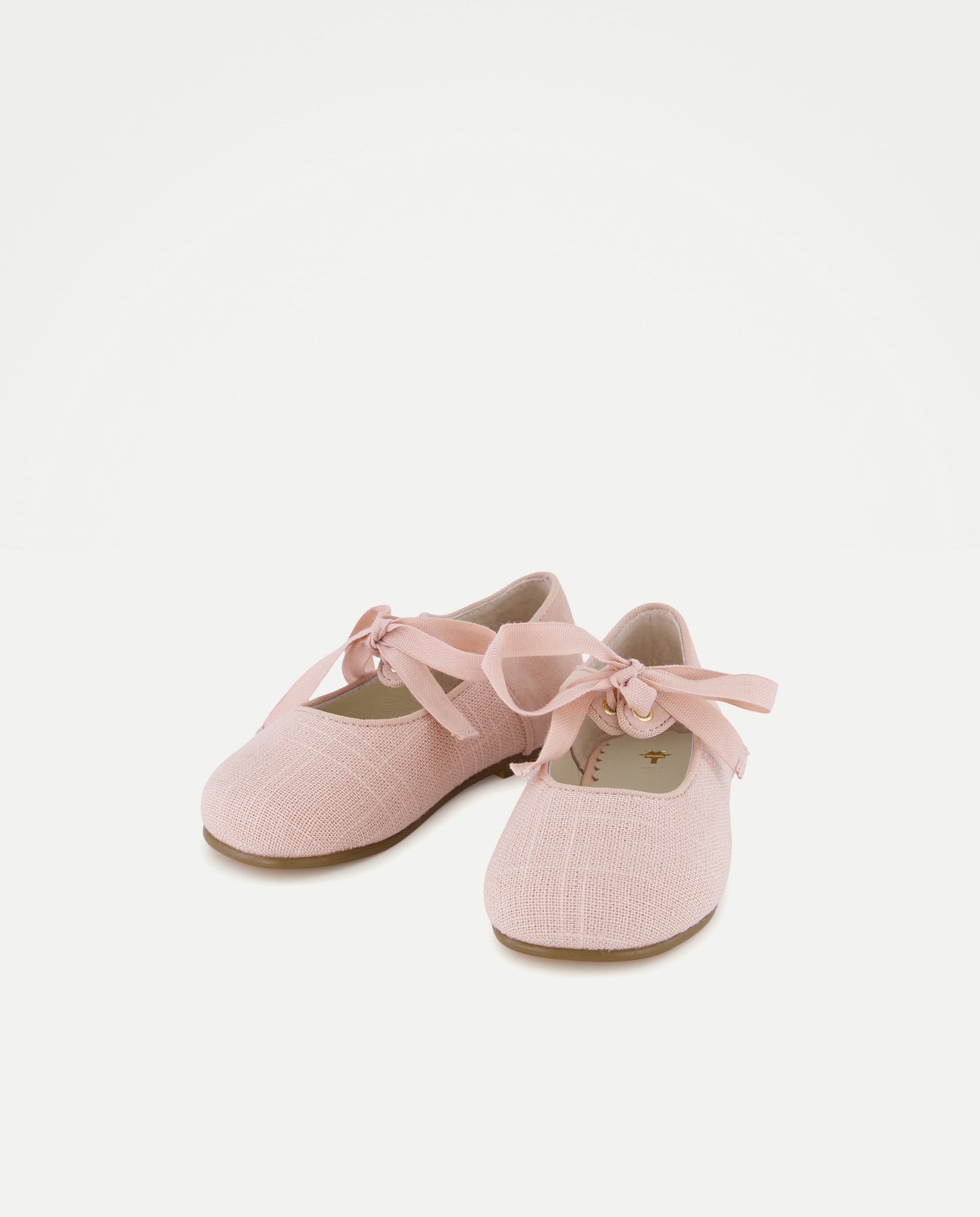 Sapatos de Presilha de Bebé em Pele 200 Rosa-2