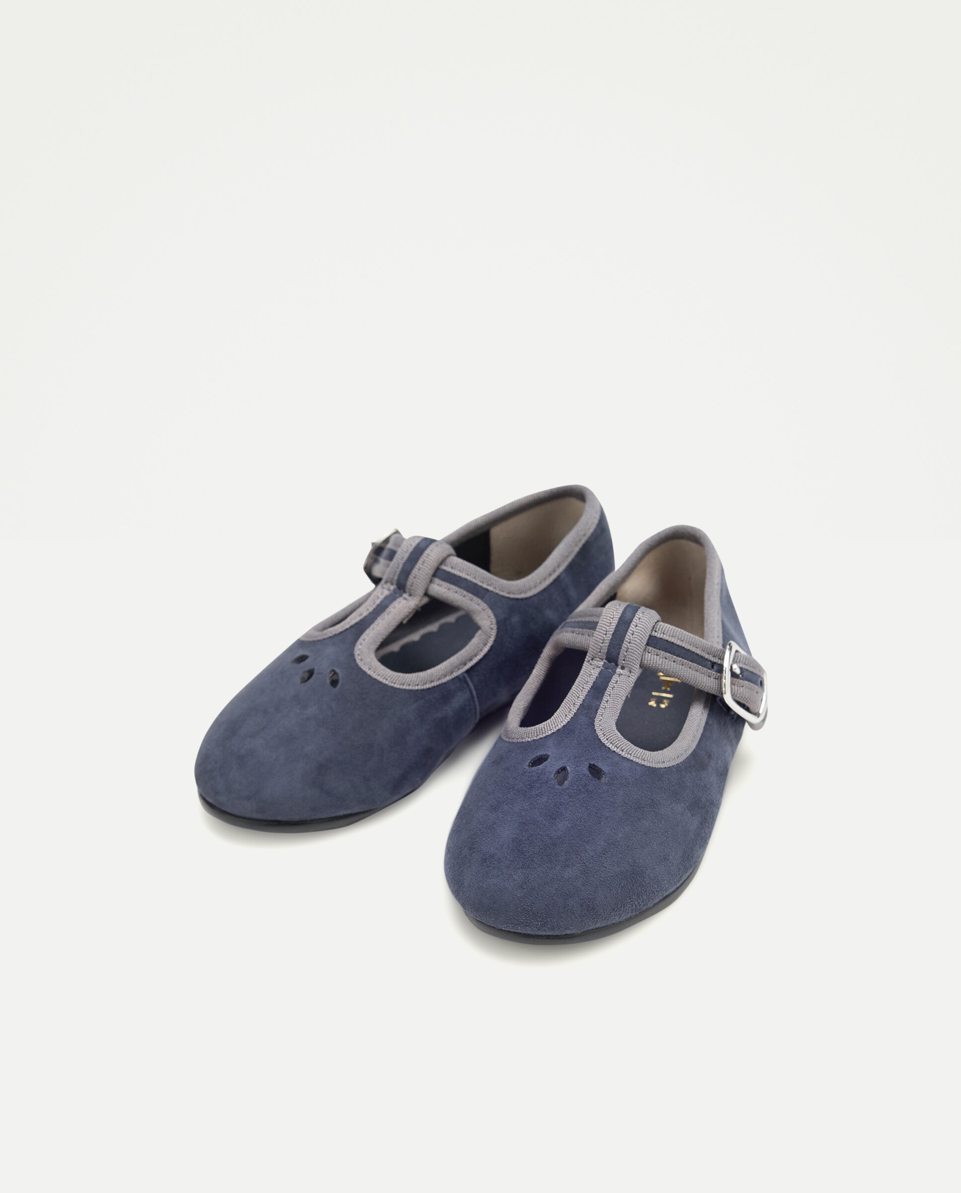 Sapatos de Presilha de Bebé em Croute Coconut El Corte Inglés Azul-marinho-2