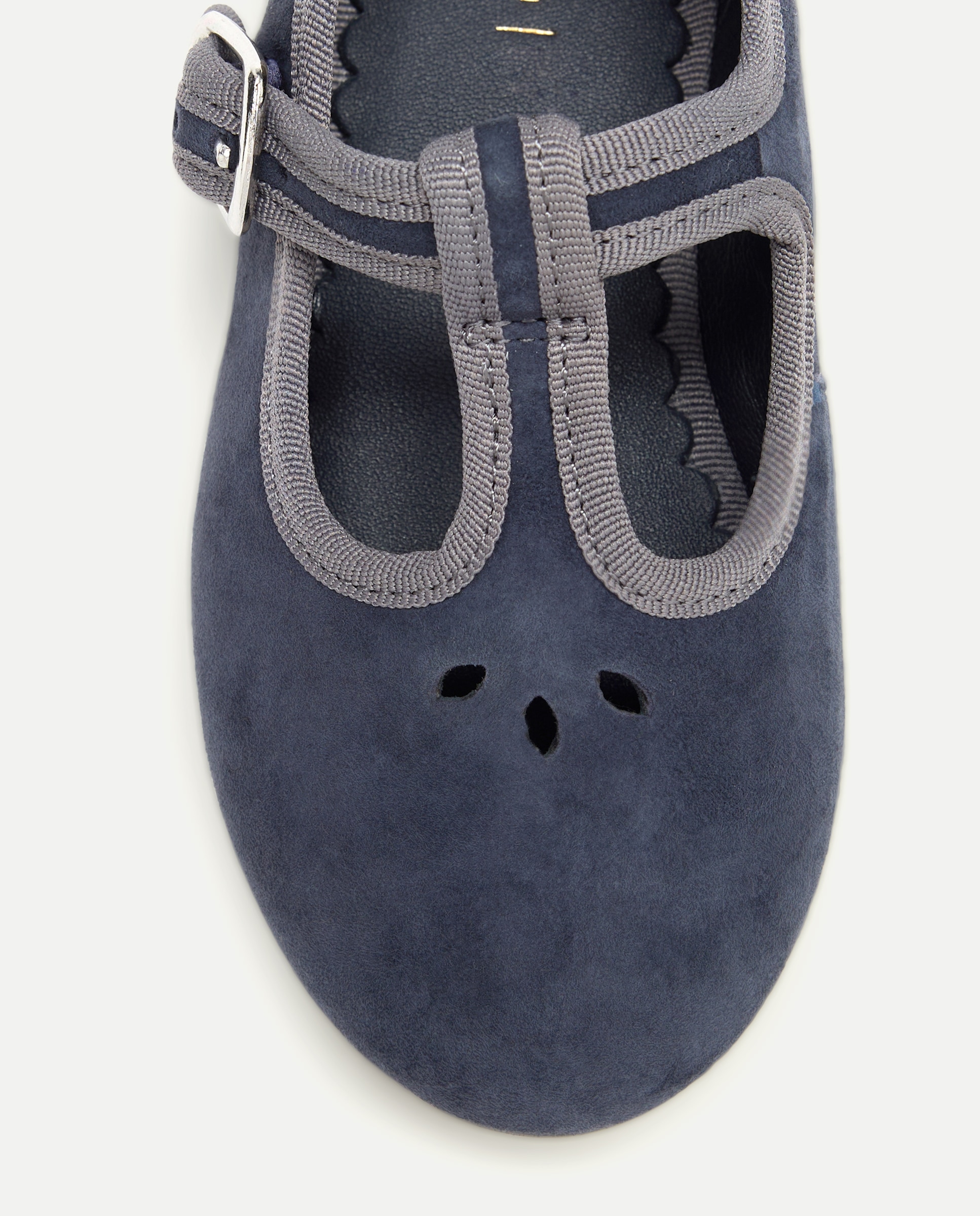 Sapatos de Presilha de Bebé em Croute Coconut El Corte Inglés Azul-marinho-5