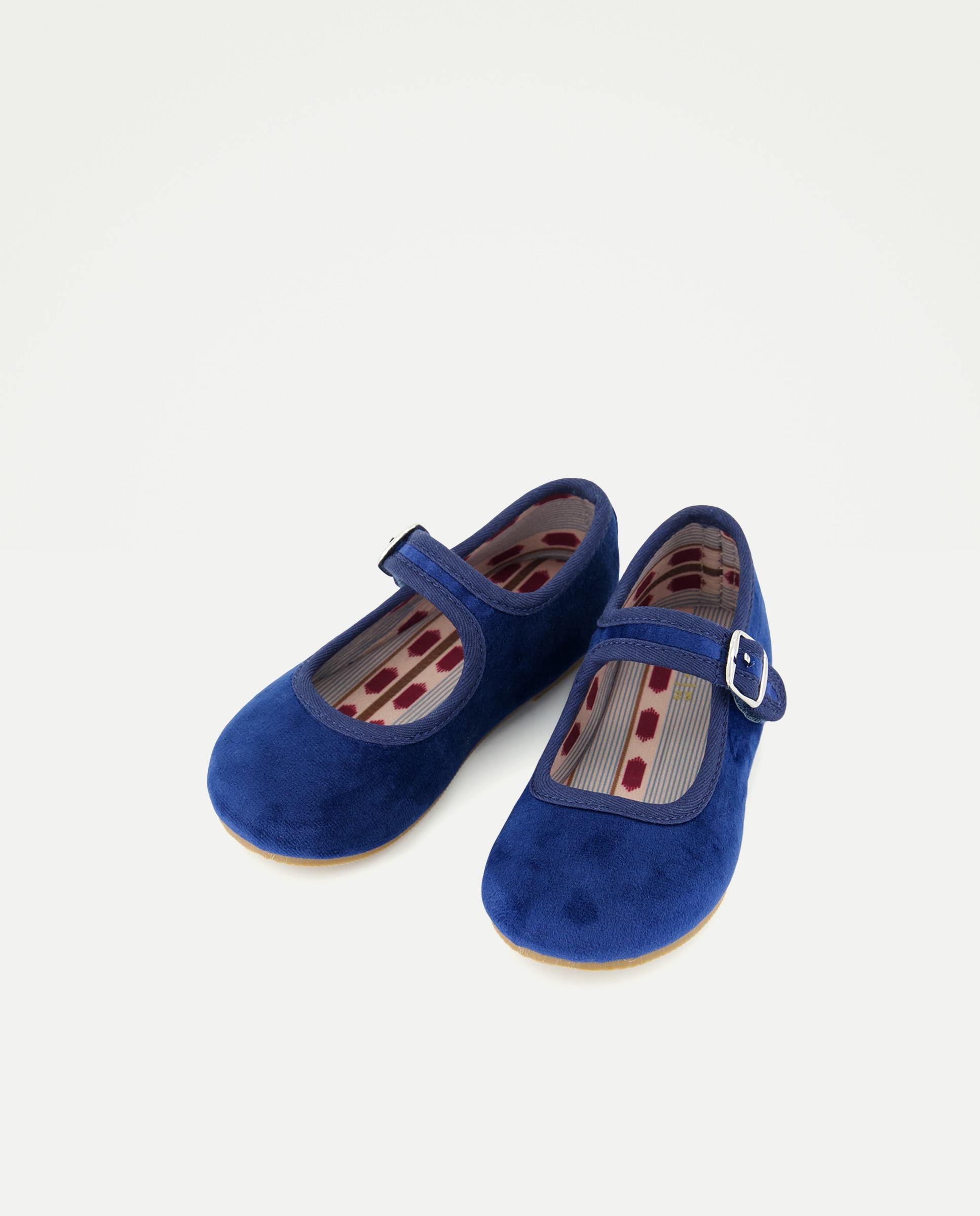 Merceditas de terciopelo de bebé niña - Coconut El Corte Inglés - Azul marino Azul marino-2