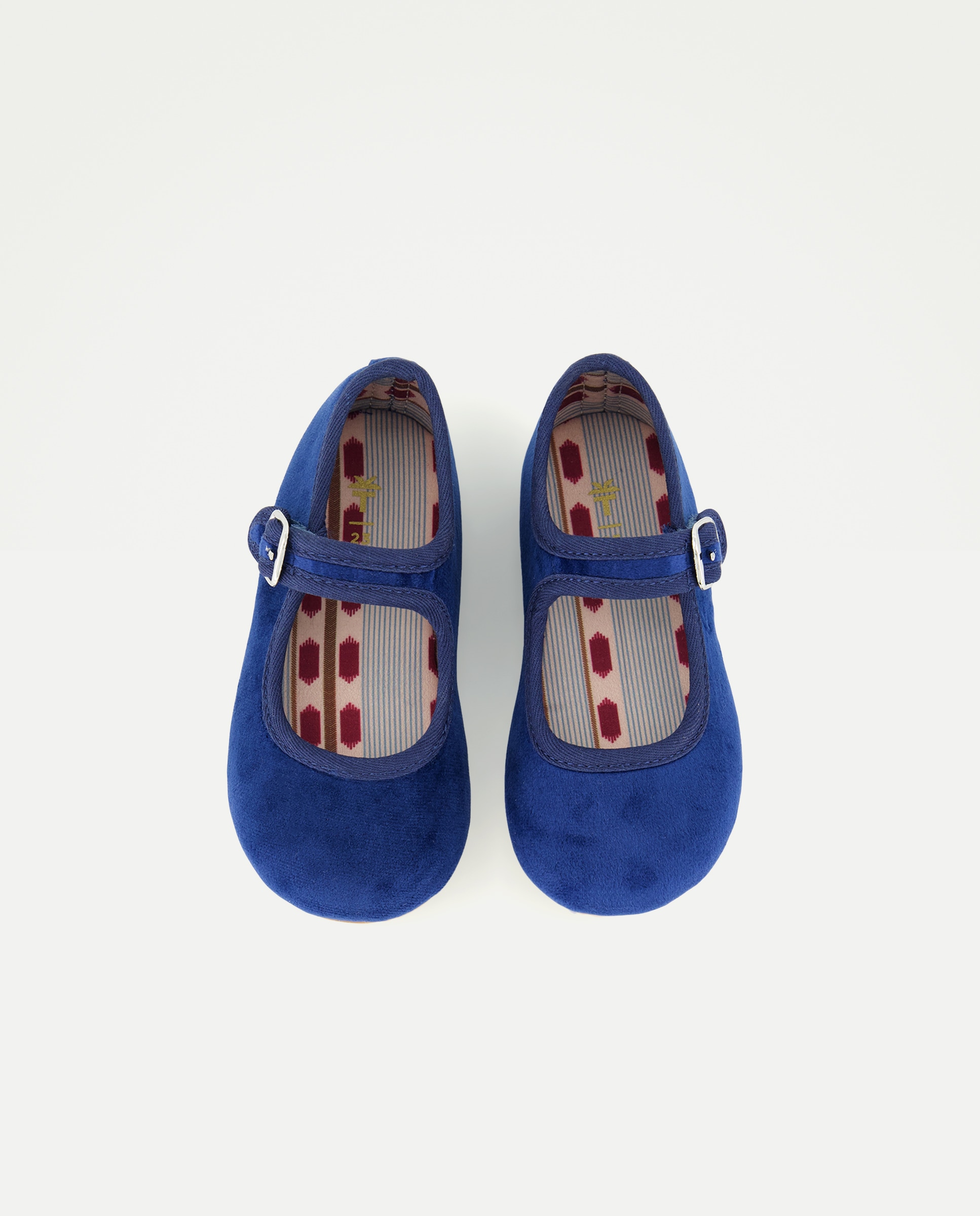 Merceditas de terciopelo de bebé niña - Coconut El Corte Inglés - Azul marino Azul marino-4
