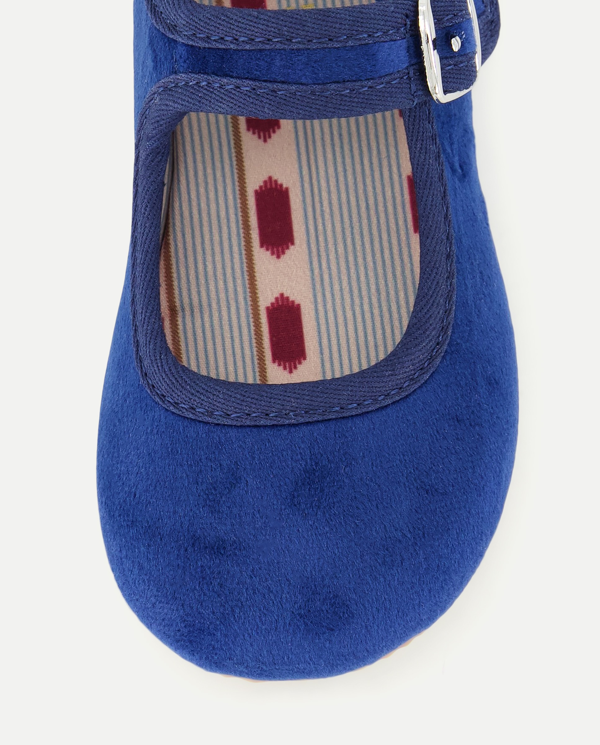 Merceditas de terciopelo de bebé niña - Coconut El Corte Inglés - Azul marino Azul marino-5