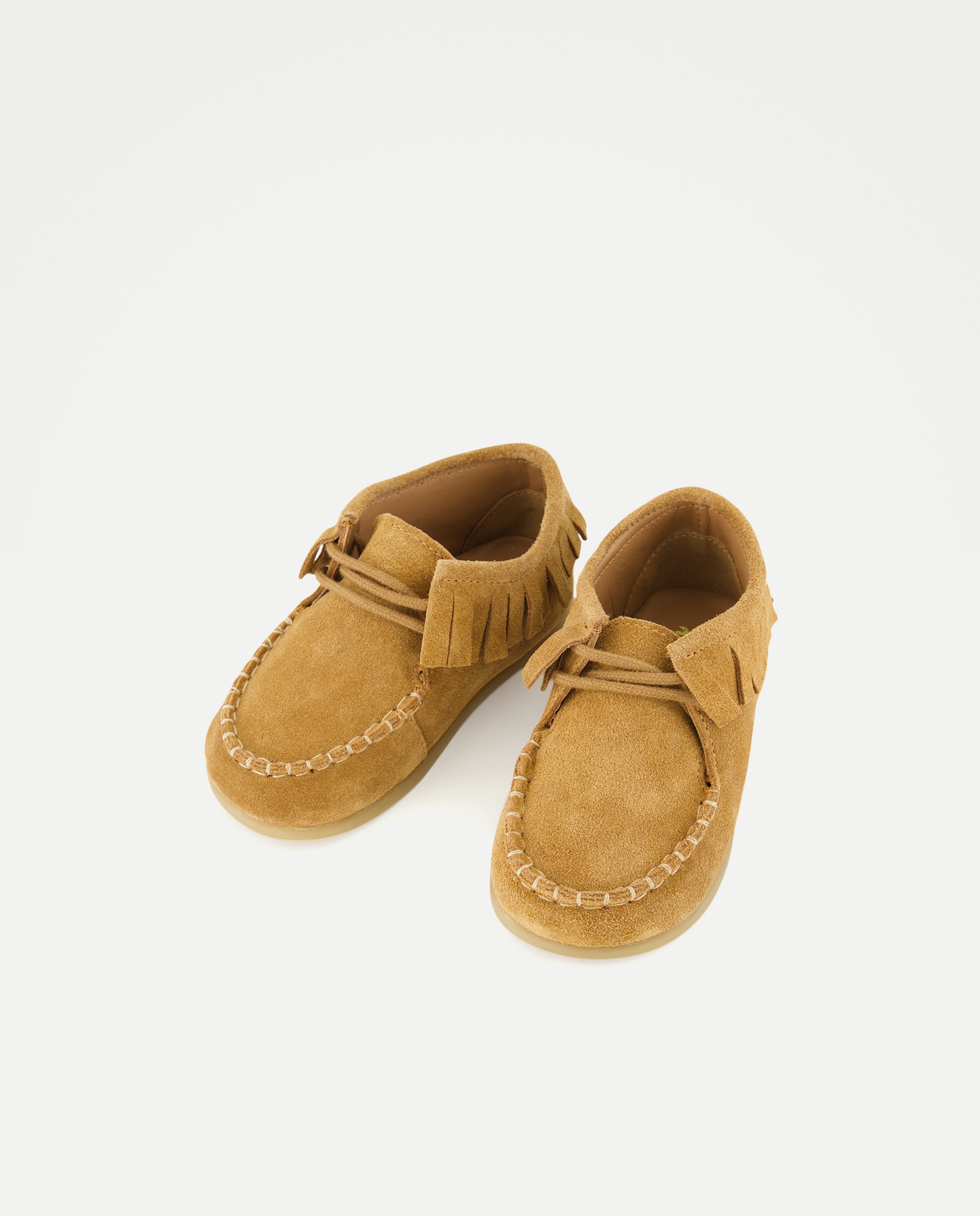 Botas em Croute com Franjas Coconut El Corte Inglés 730 Camel-2