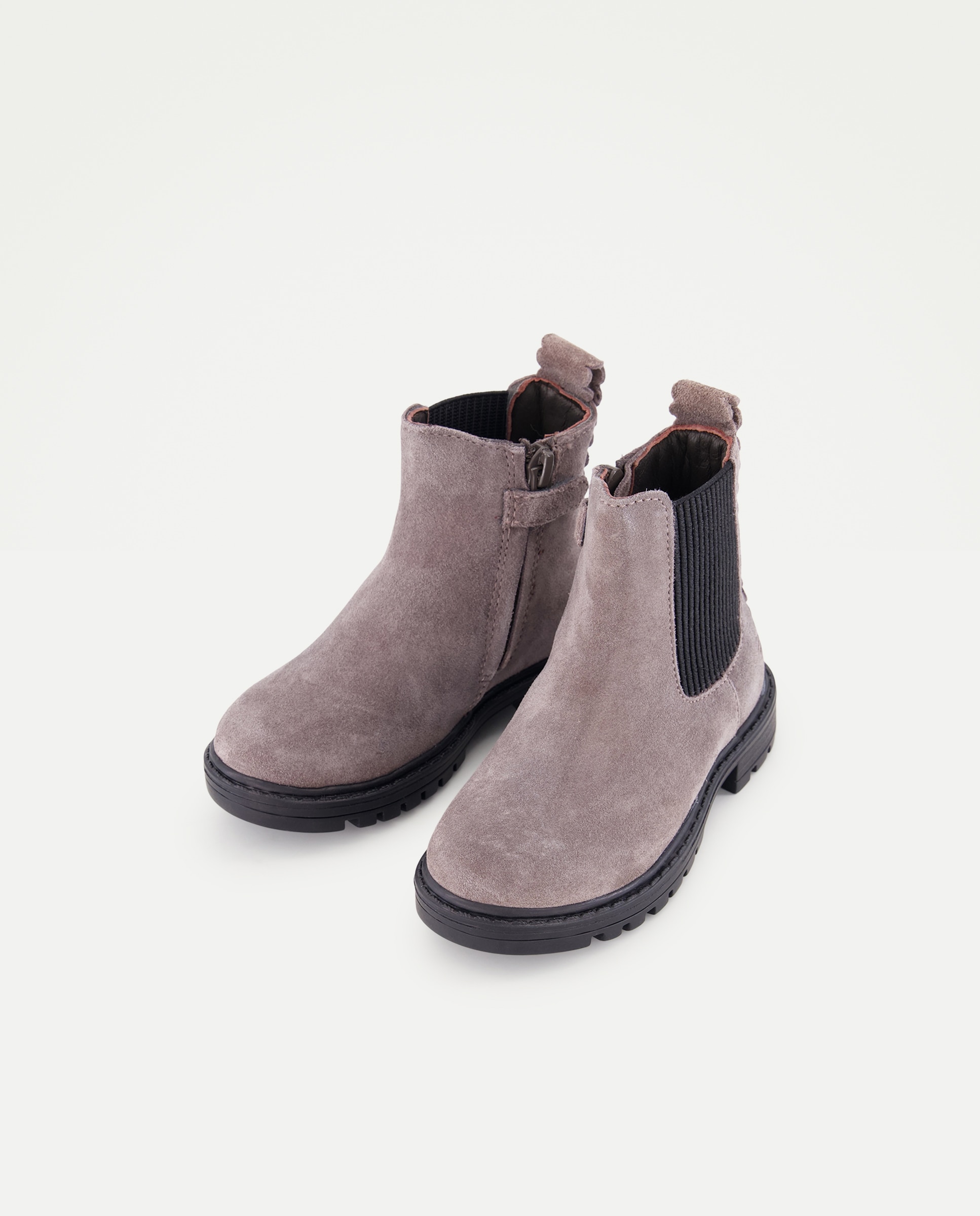 Botins Chelsea em Pele Castanho-2