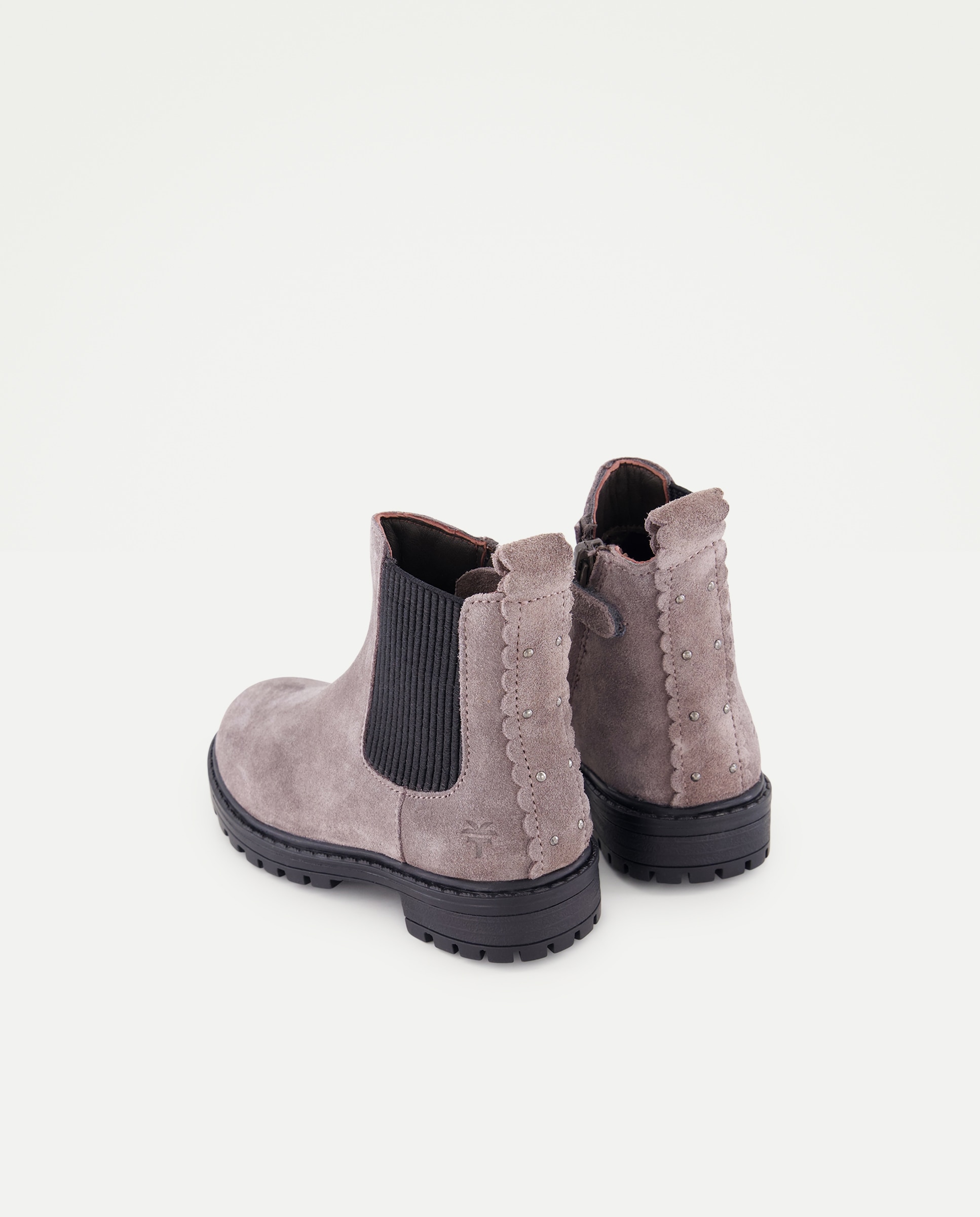Botins Chelsea em Pele Castanho-3