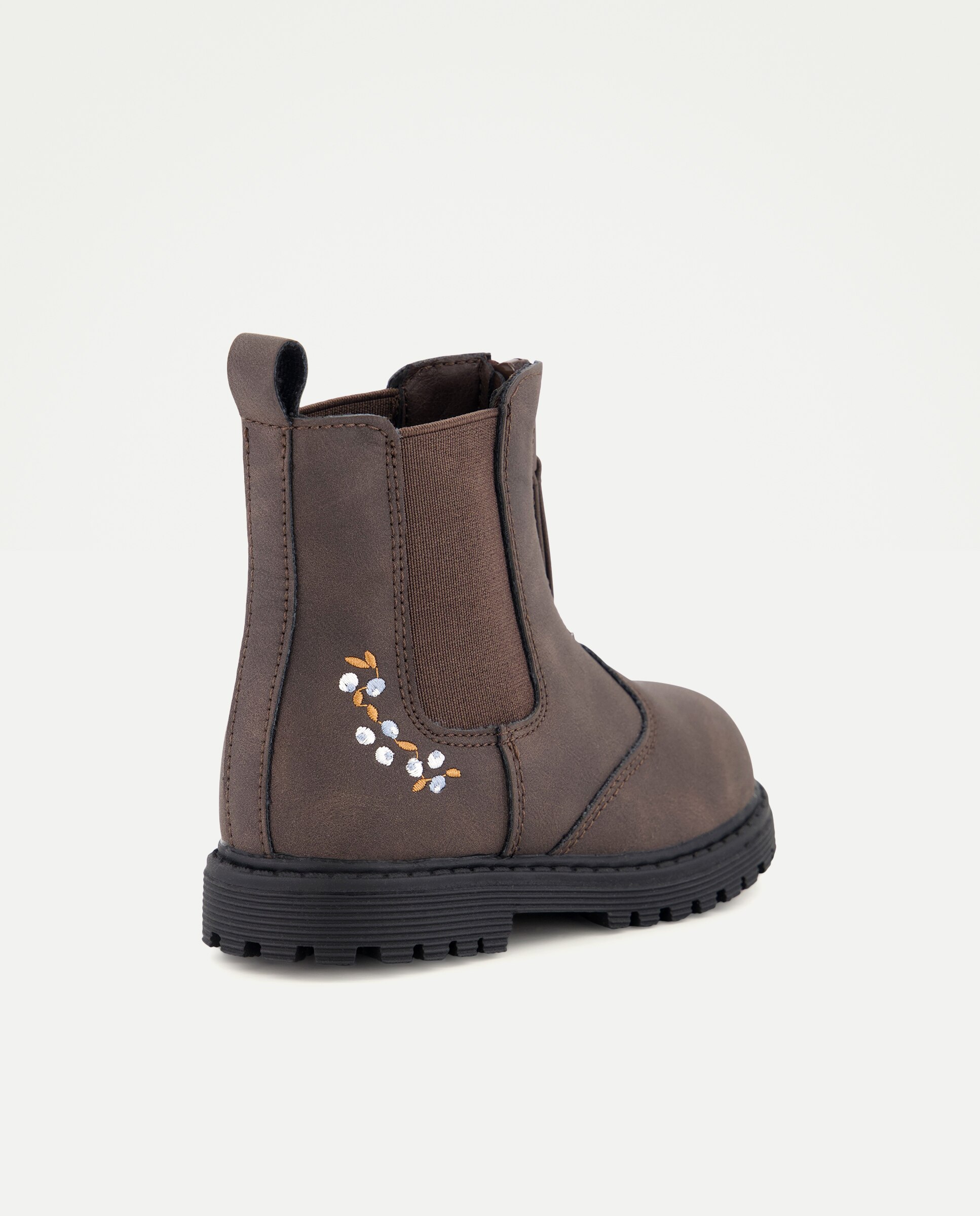 Imagen 3 de Botas chelsea de bebé con detalle de bordados - Baby El Corte Inglés - Chocolate Chocolate