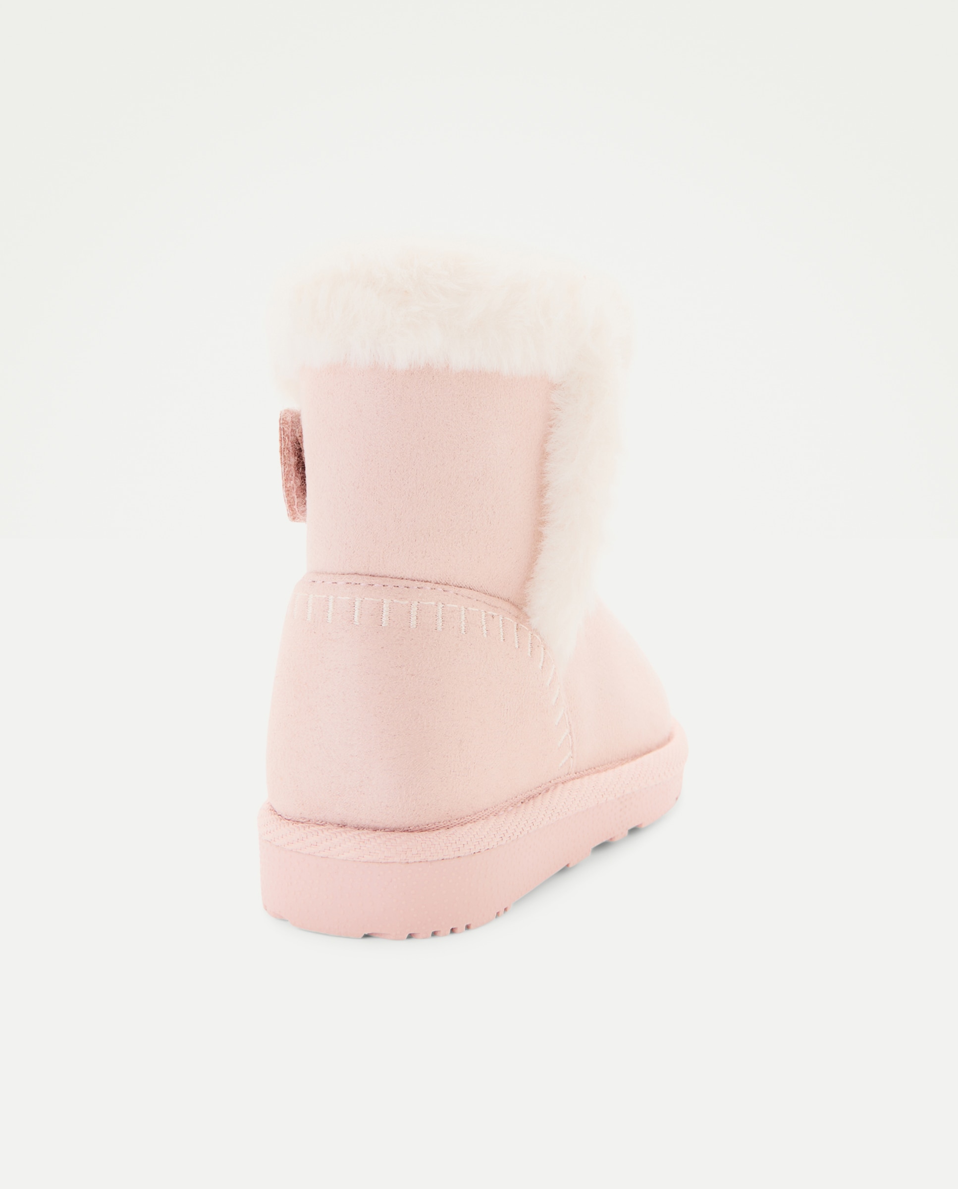 Bota australiana de bebé niña con cierre adherente - Baby El Corte Inglés - Rosa claro Rosa claro-3