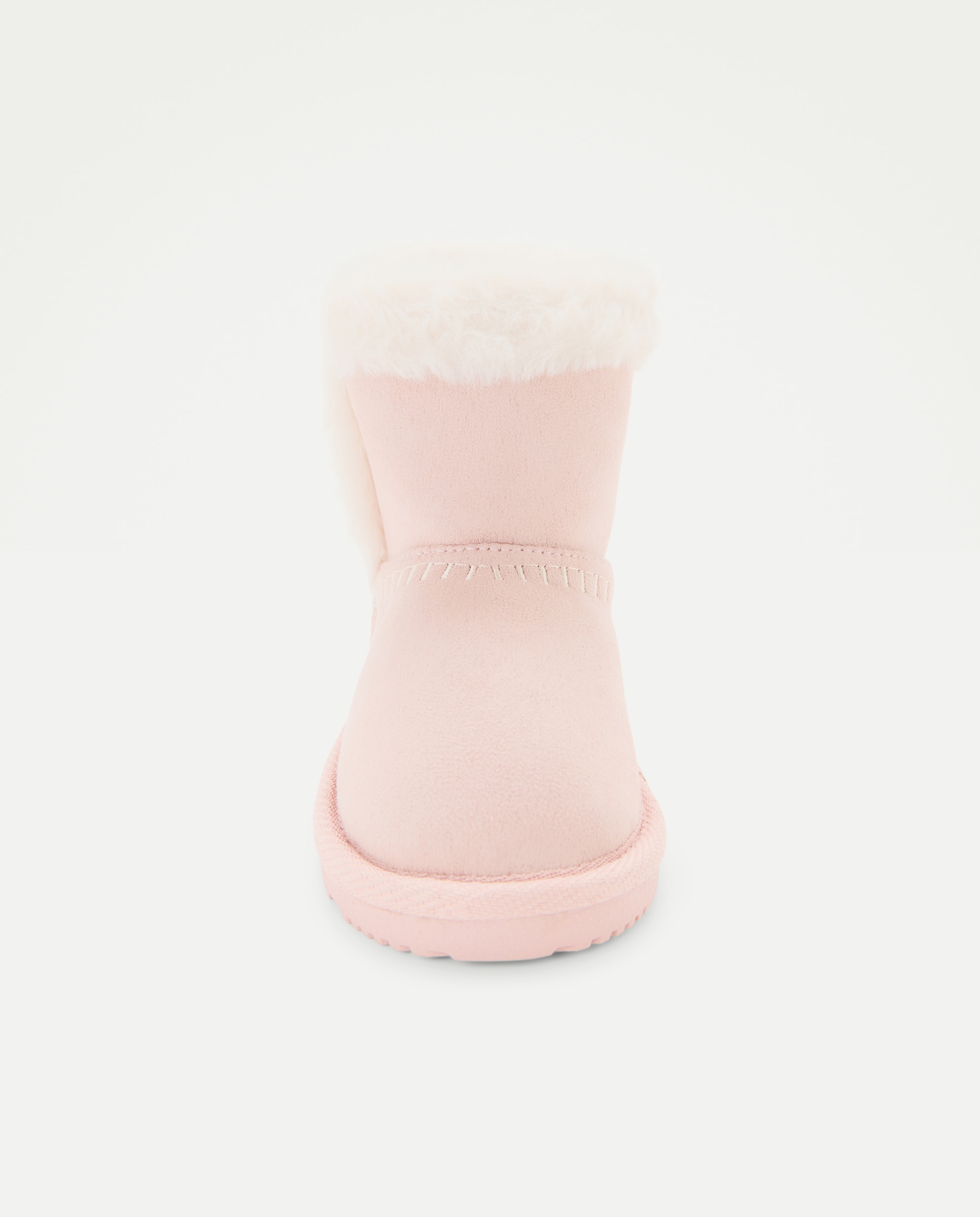 Bota australiana de bebé niña con cierre adherente - Baby El Corte Inglés - Rosa claro Rosa claro-4