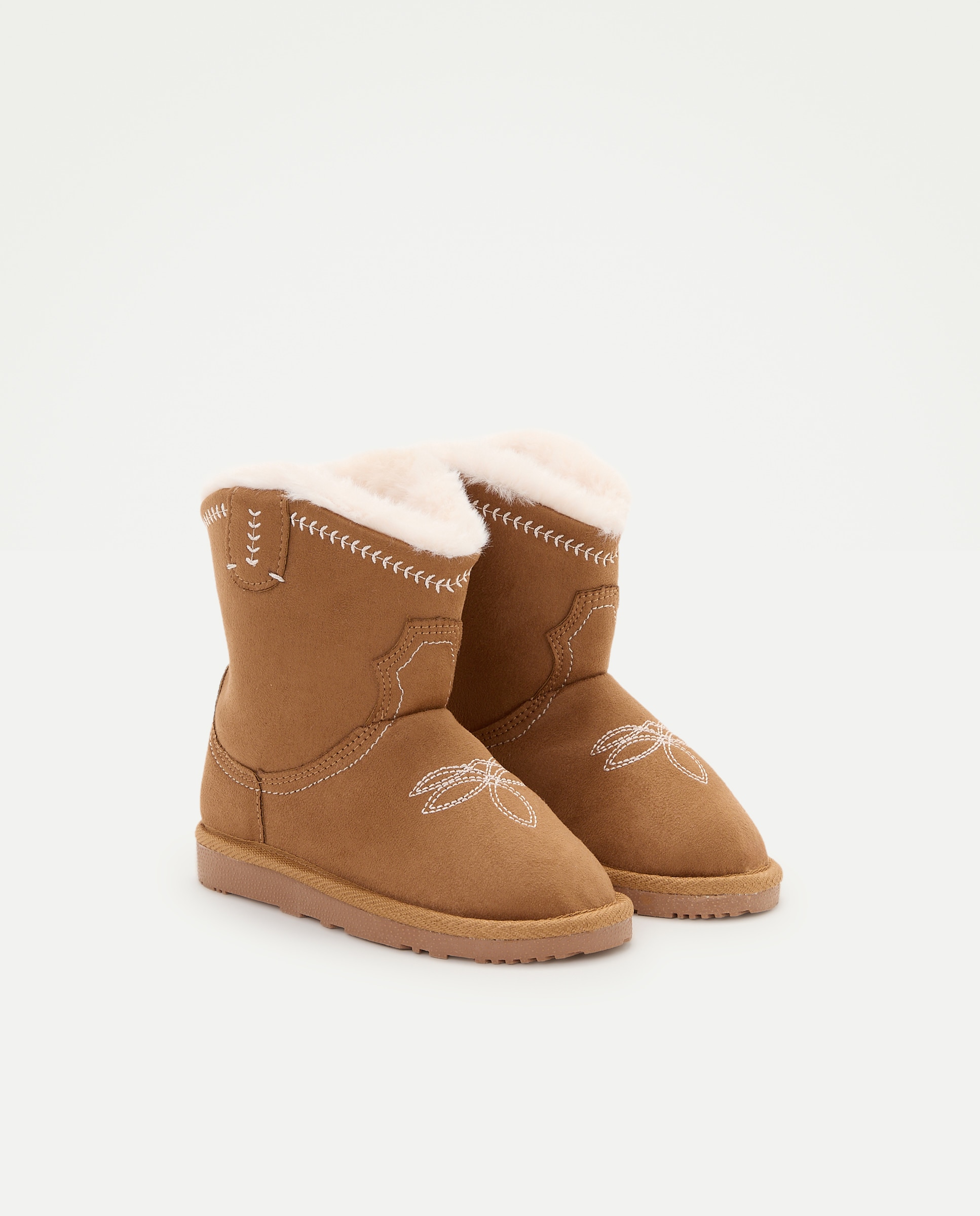 Bota nieve de bebé niña bordados - Baby El Corte Inglés - 730 Camel 730 Camel-2
