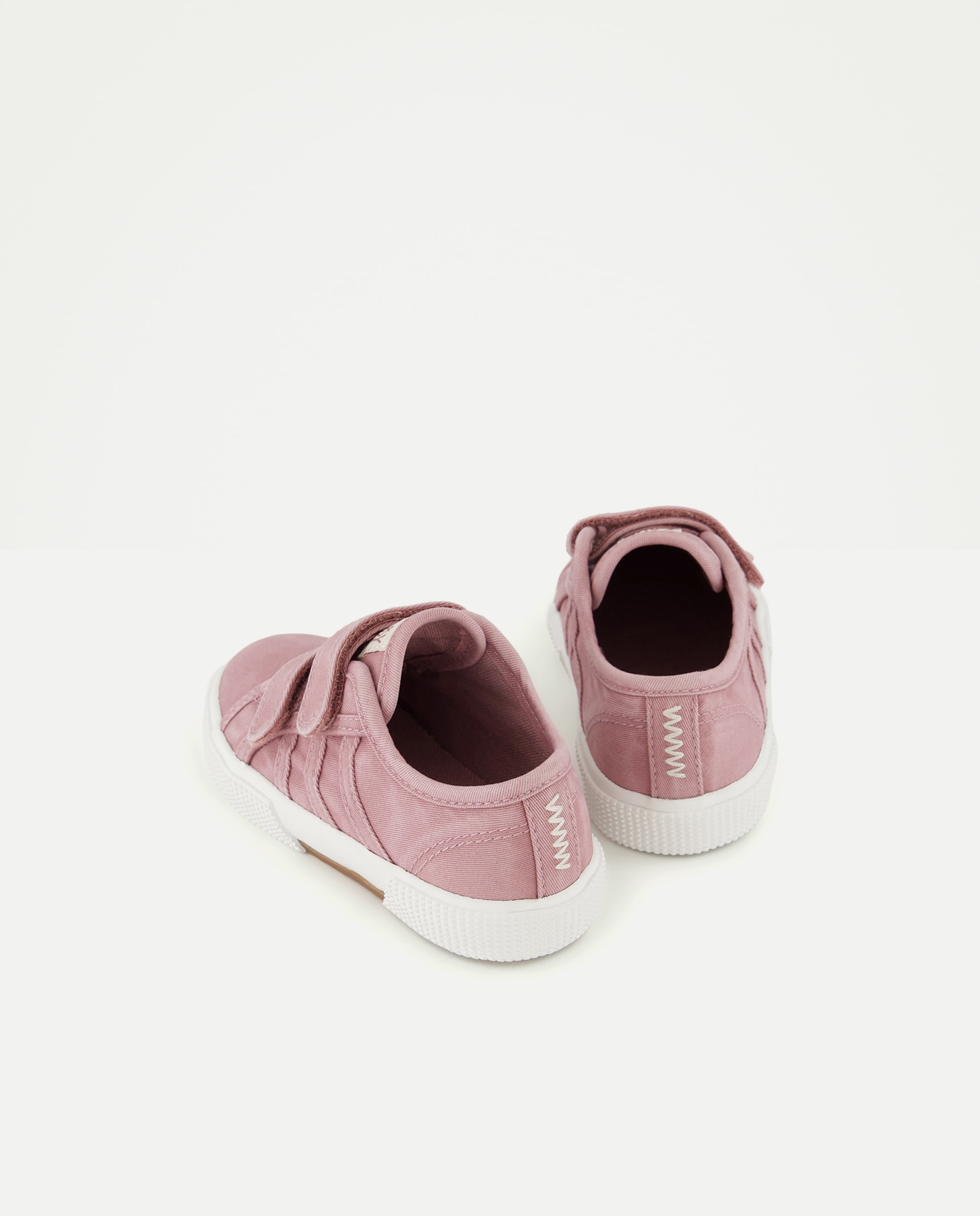 Sapatilhas de Lona de Bebé com Velcro Baby El Corte Inglés 200 Rosa-3