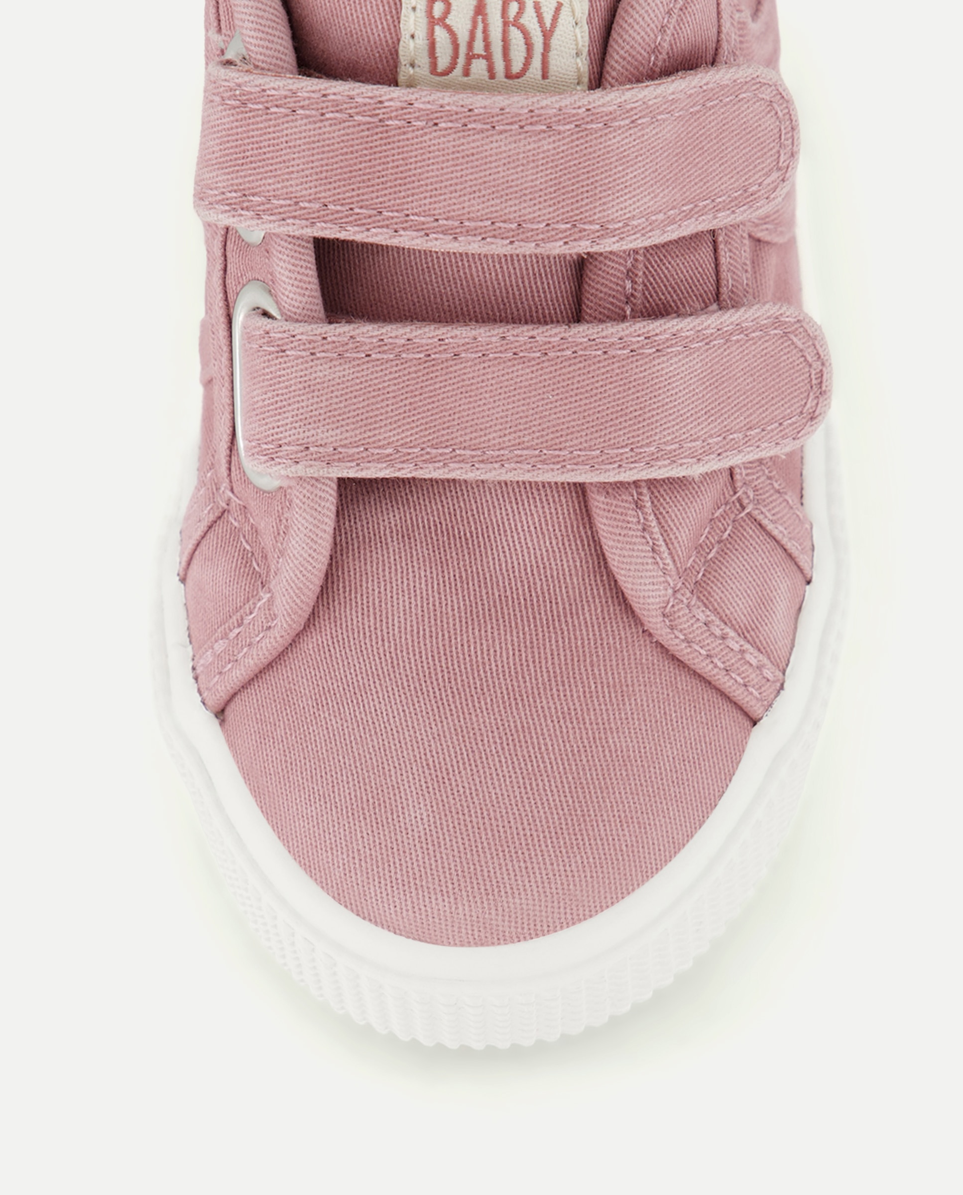 Sapatilhas de Lona de Bebé com Velcro Baby El Corte Inglés 200 Rosa-5