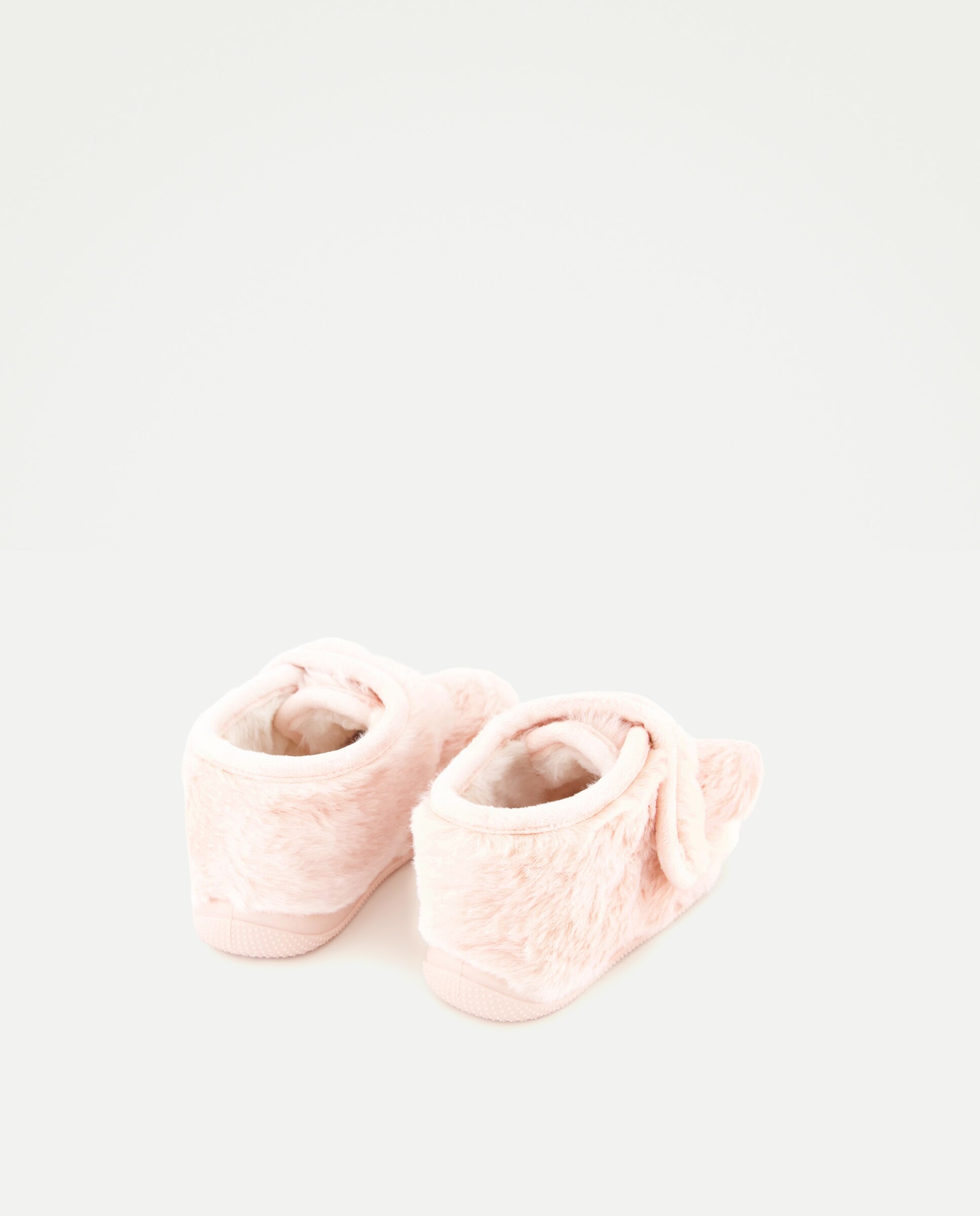 Pantufas Coelho com Velcro Baby El Corte Inglés Rosa-claro-3