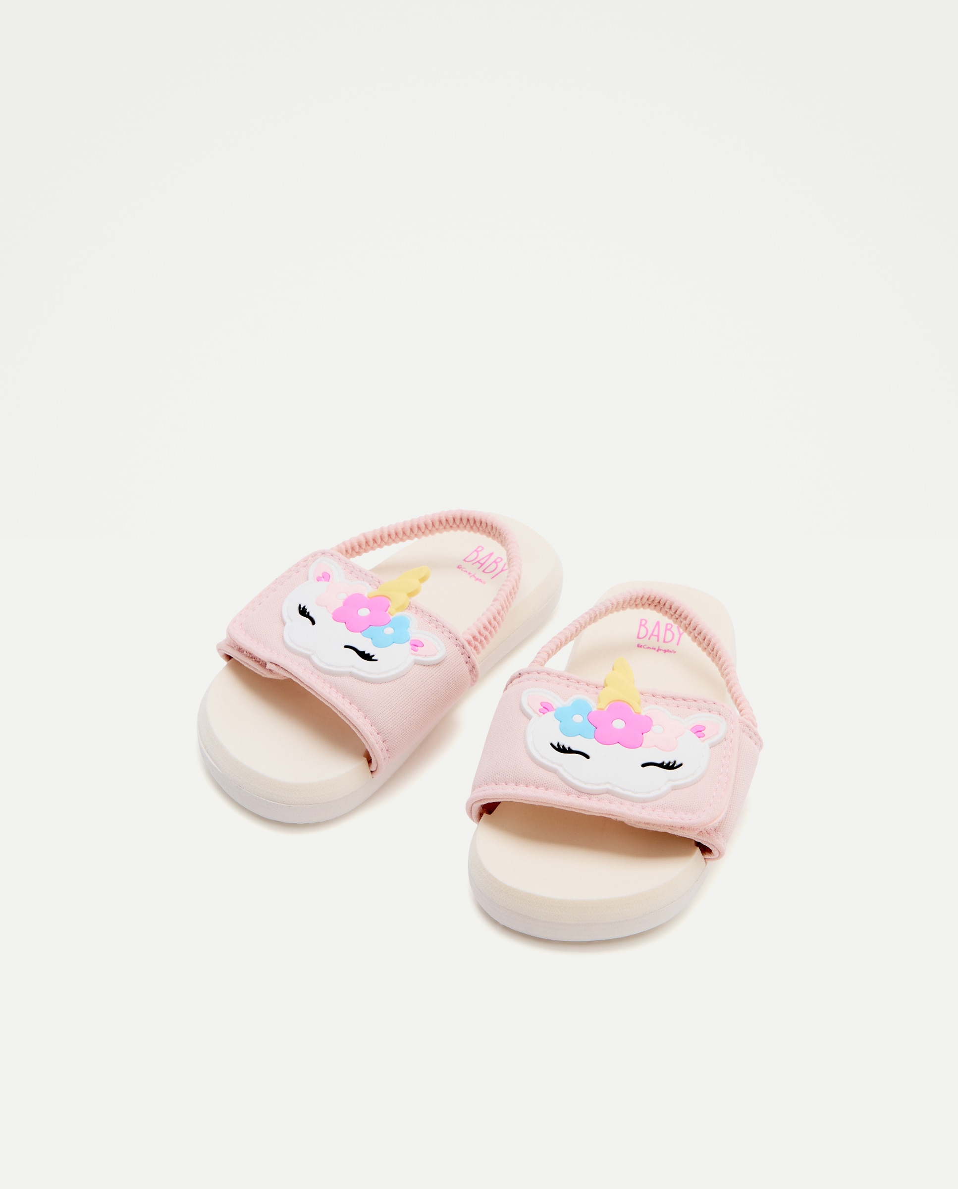 Sandálias com Estampado de Gelado Baby El Corte Inglés 200 Rosa-2
