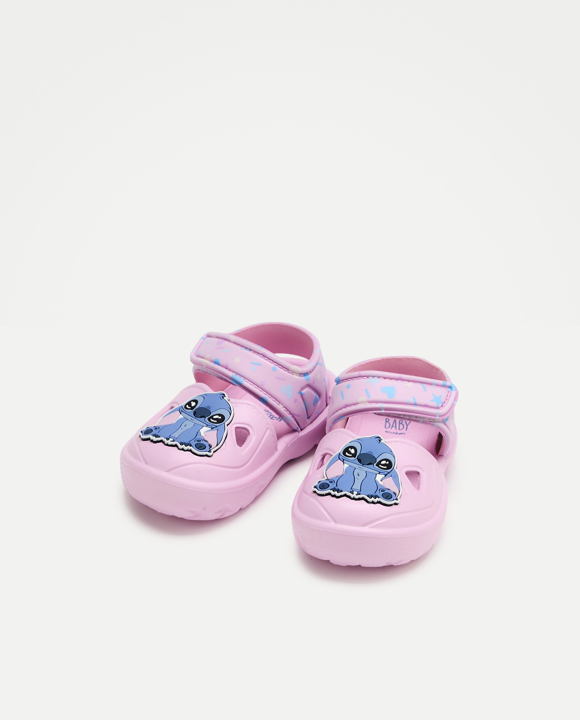 Mules de Velcro O Rei Leão Baby El Corte Inglés 282 Malva-2