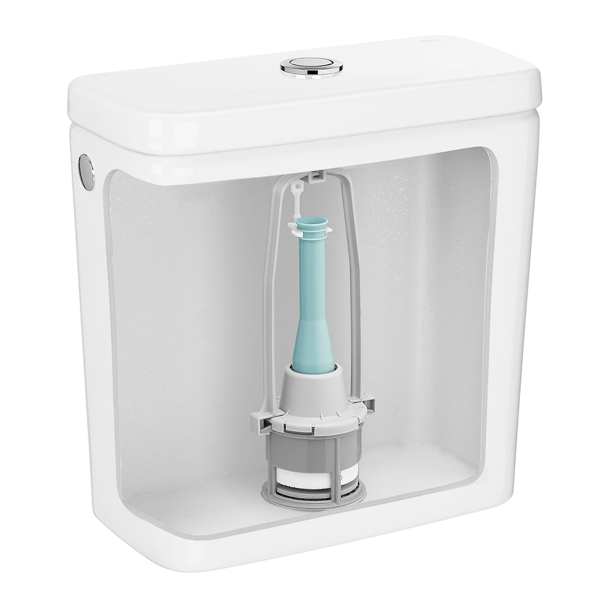 Mecanismo WC Descarga Simples Cinzento-2