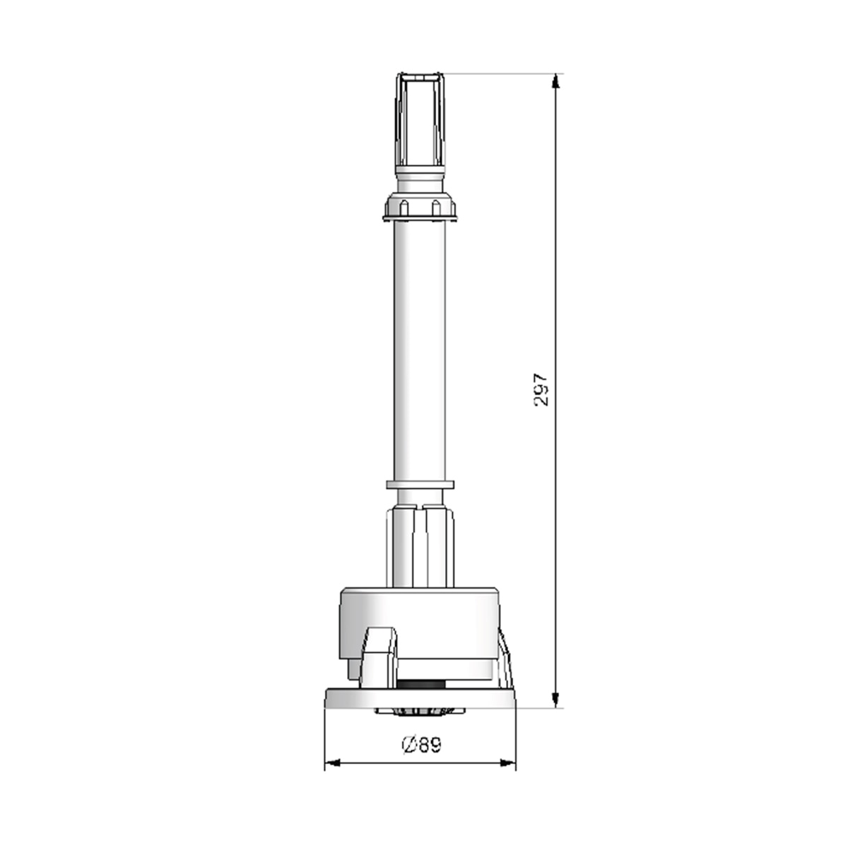 Descargador Extensible DE1 Blanco-2