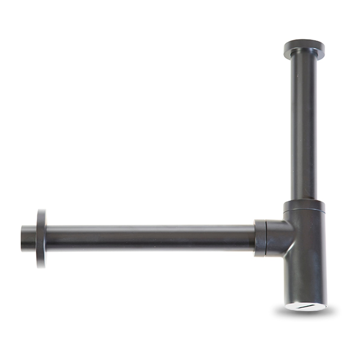 Imagem 0 de Sifão Cilíndrico de Latão Lacado a Preto 1 1/4" (32 mm)