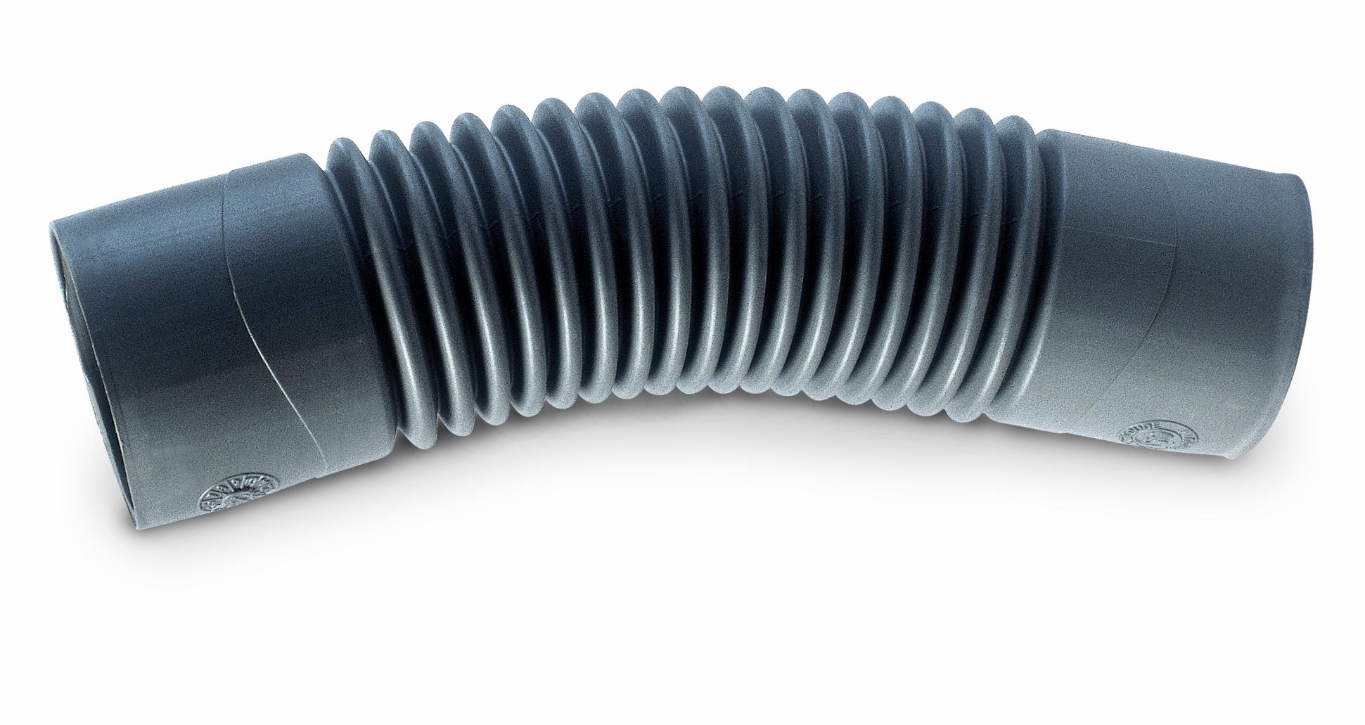 Manguito PVC Flexível H-H Cinzento-1