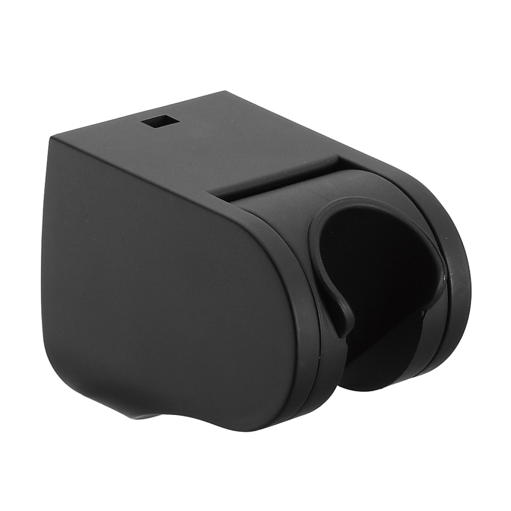 Imagen 0 de Soporte a pared de teléfono de ducha negro mate