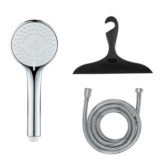 Imagen 0 de Set de ducha classis cabezal 5 funciones flexo de 150cm y regalo de limpiamamparas