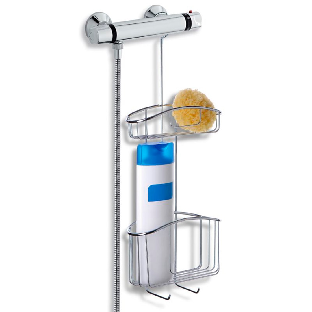 Cestillo Inoxidable Colgante 2 Alturas Acero Inox-3