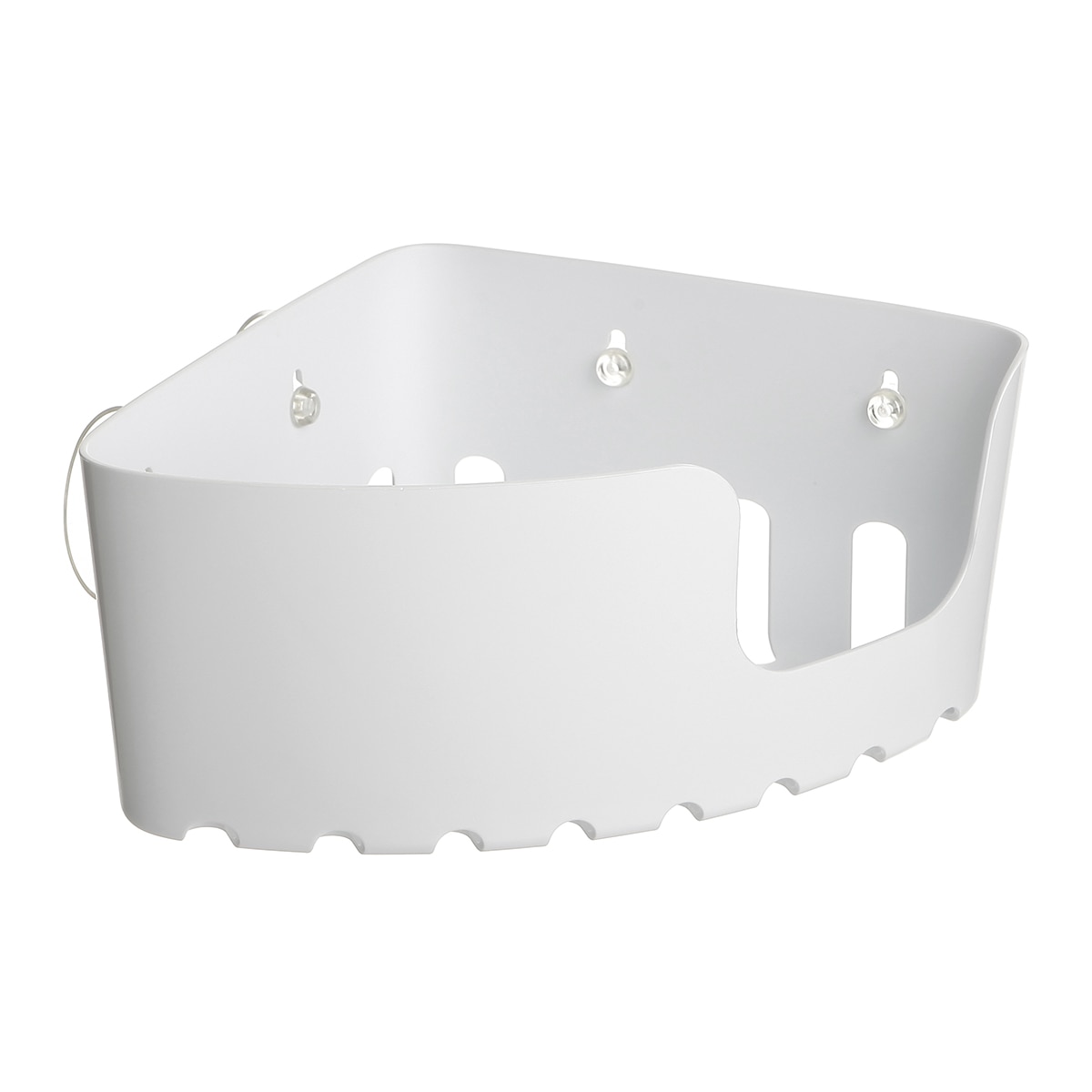 Cestillo PVC Estándar Rinconero Blanco-1