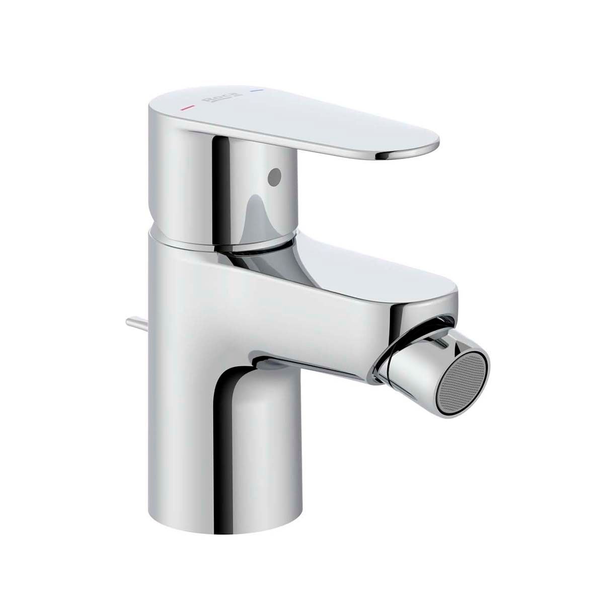 Grifo Monomando de Bidé con Desagüe Automático Mitos-N Cromo-1