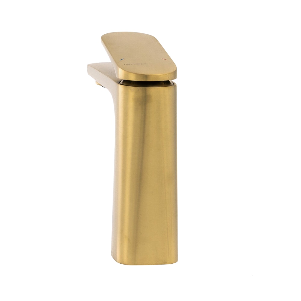 Grifo Monomando de Lavabo Velvet III 100 mm Oro cepillado-3