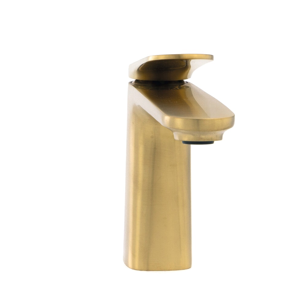 Grifo Monomando de Lavabo Velvet III 100 mm Oro cepillado-4