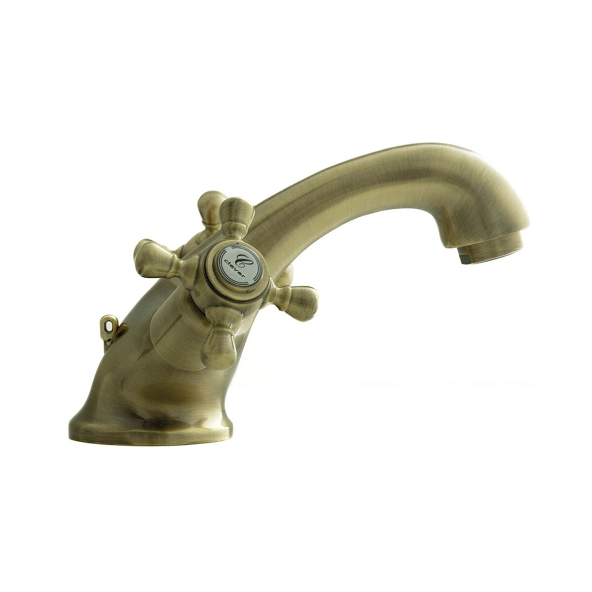 Grifo Bimando de Lavabo With2 Antígona Bronce 65 mm Bronce-3