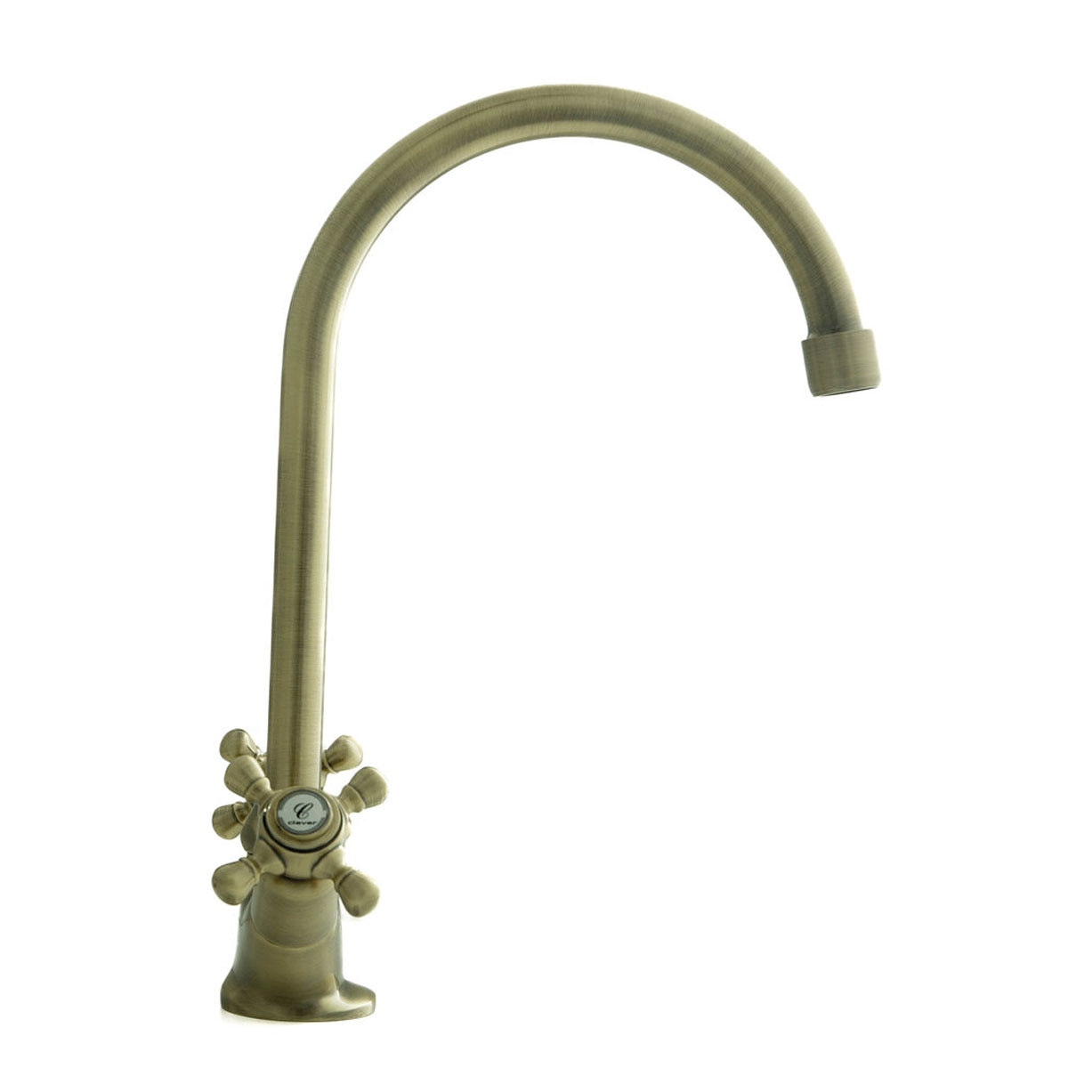 Grifo de Cocina bimando With2 Antígona Bronce Bronce-3