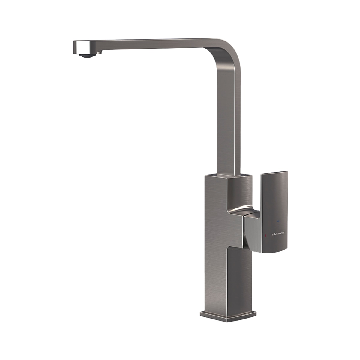 Imagem 0 de Torneira Misturadora de Cozinha Alpina Square Gunmetal Escovado