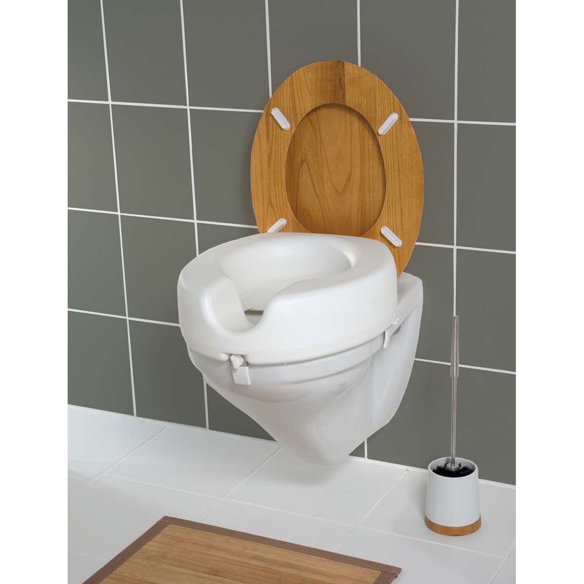 Alzador WC Secura Blanco-4