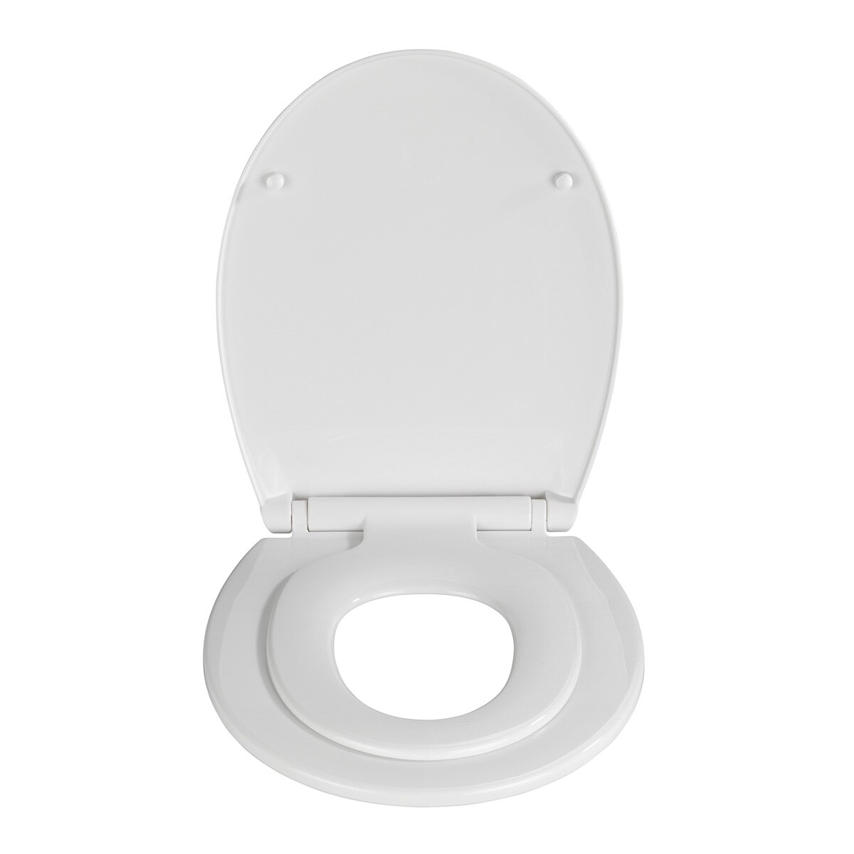Tapa WC 2 en 1 Syros Family Blanco-2