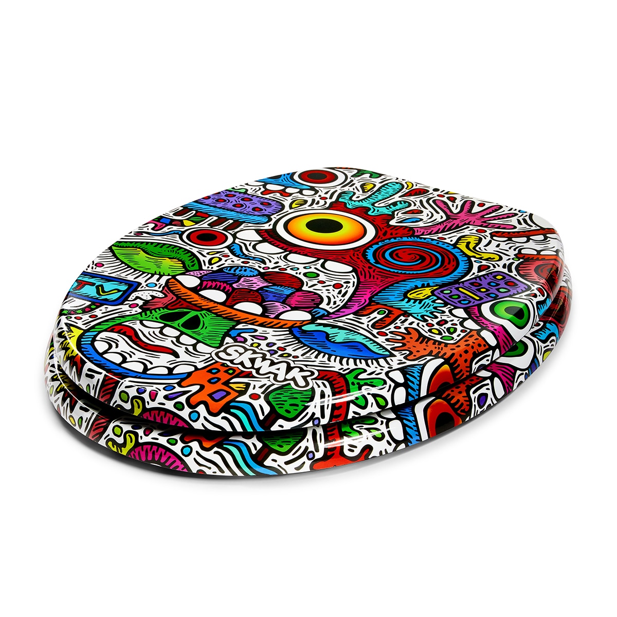 Tapa WC Crazy Maniac por Skwak 4