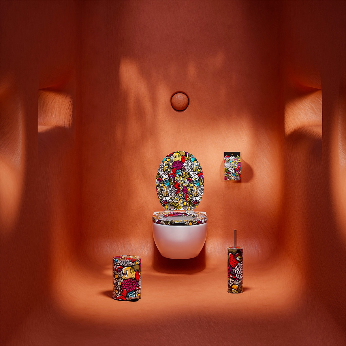 Tapa WC BirdyFlowers por Bishop Parigo 9