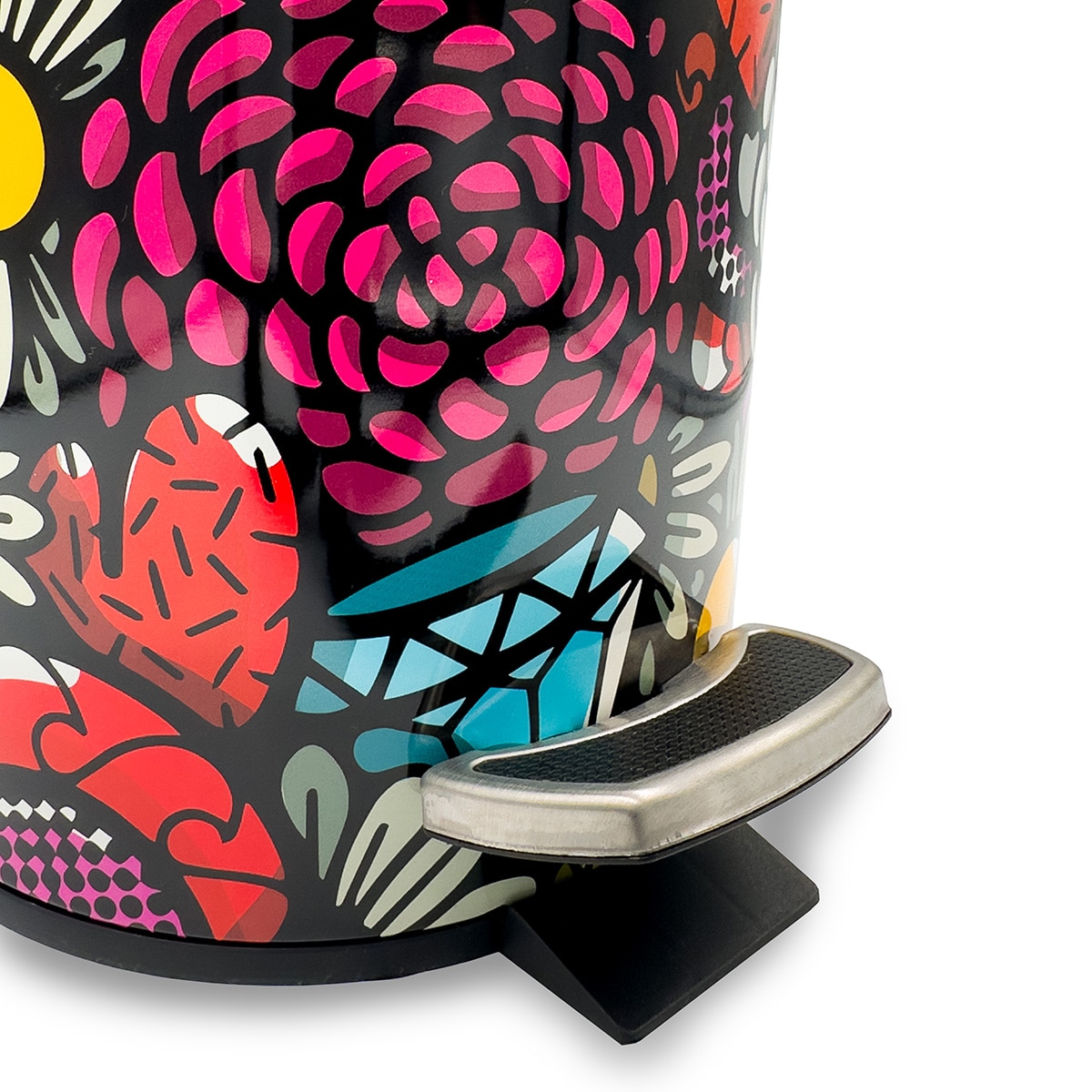Balde do Lixo de Casa de Banho Birdy Flowers 4